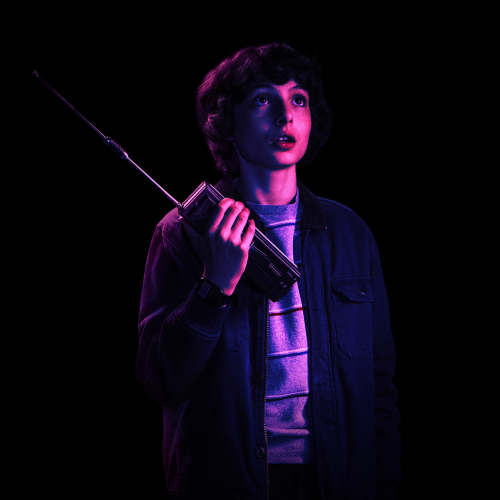 500x500 Finn Wolfhard In Stranger Things 500x500 Resolution Wallpaper ...