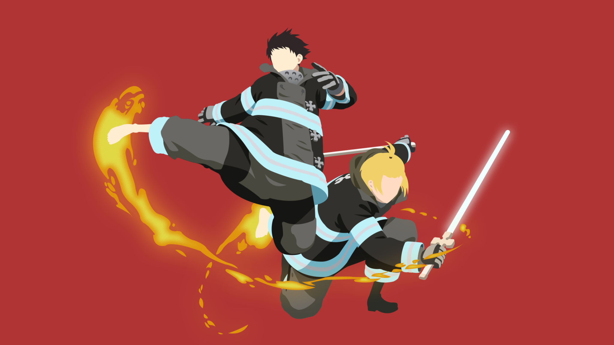 48x1152 Fire Force Anime 48x1152 Resolution Wallpaper Hd Minimalist 4k Wallpapers Images Photos And Background