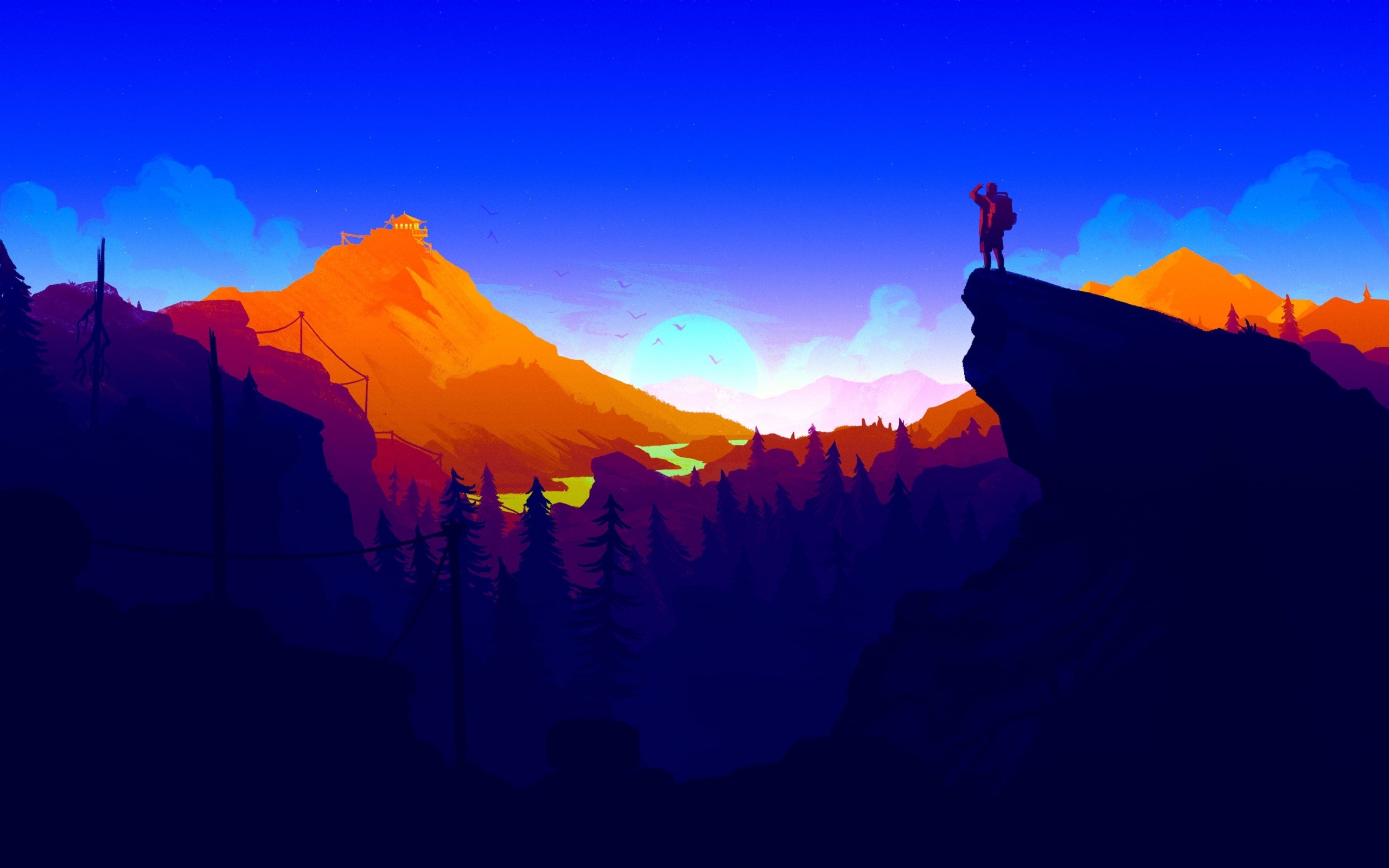 Firewatch 2017, HD 4K Wallpaper