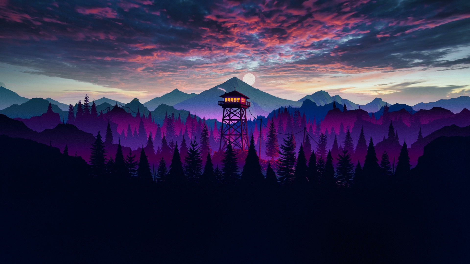 1920x1080 Firewatch 4K UHD 1080P Laptop Full HD Wallpaper, HD Artist 4K  Wallpapers, Images, Photos and Background - Wallpapers Den