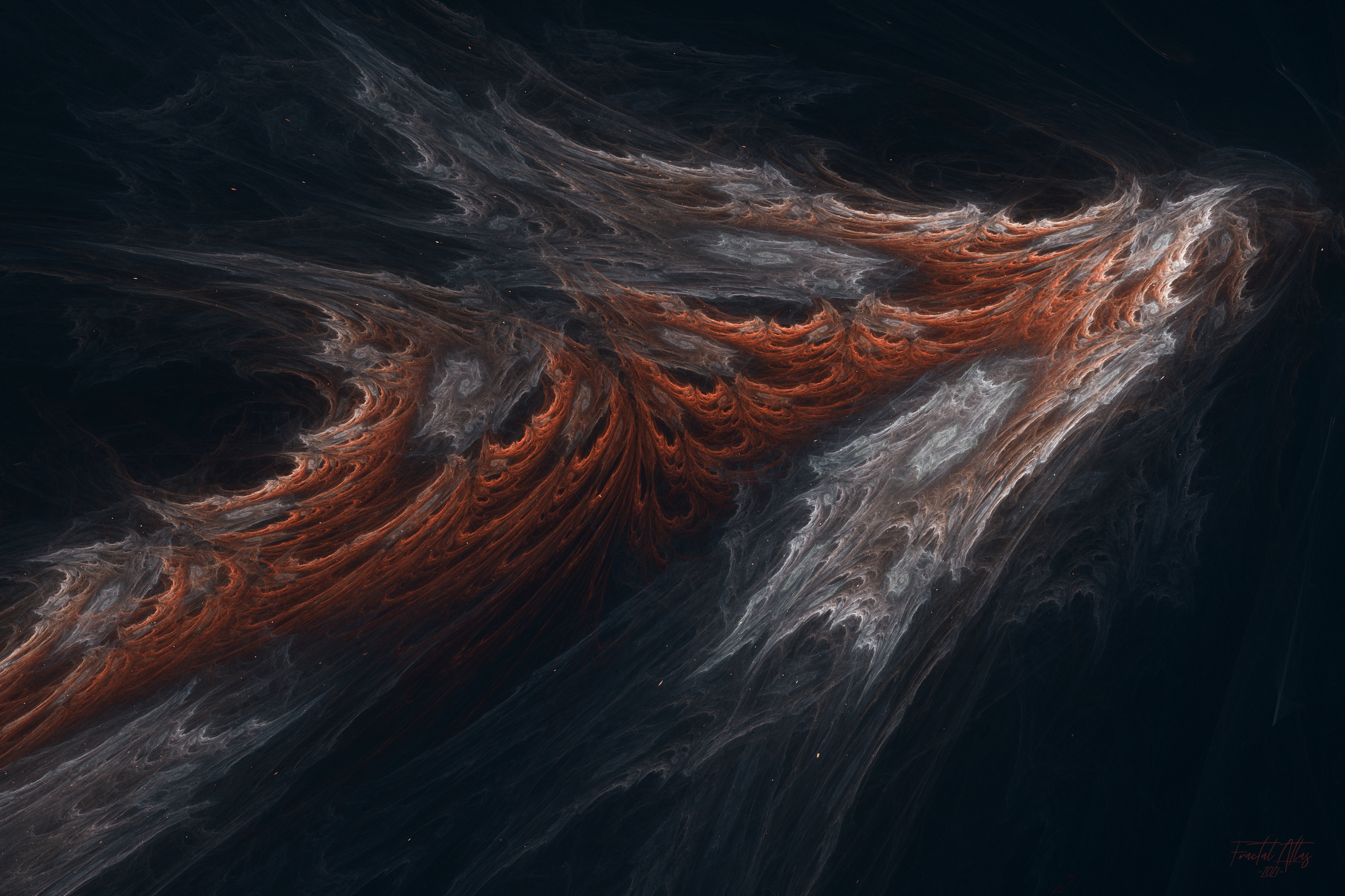Flowing Abstract Shapes 4k Art Wallpaper, HD Abstract 4K Wallpapers,  Images, Photos and Background - Wallpapers Den