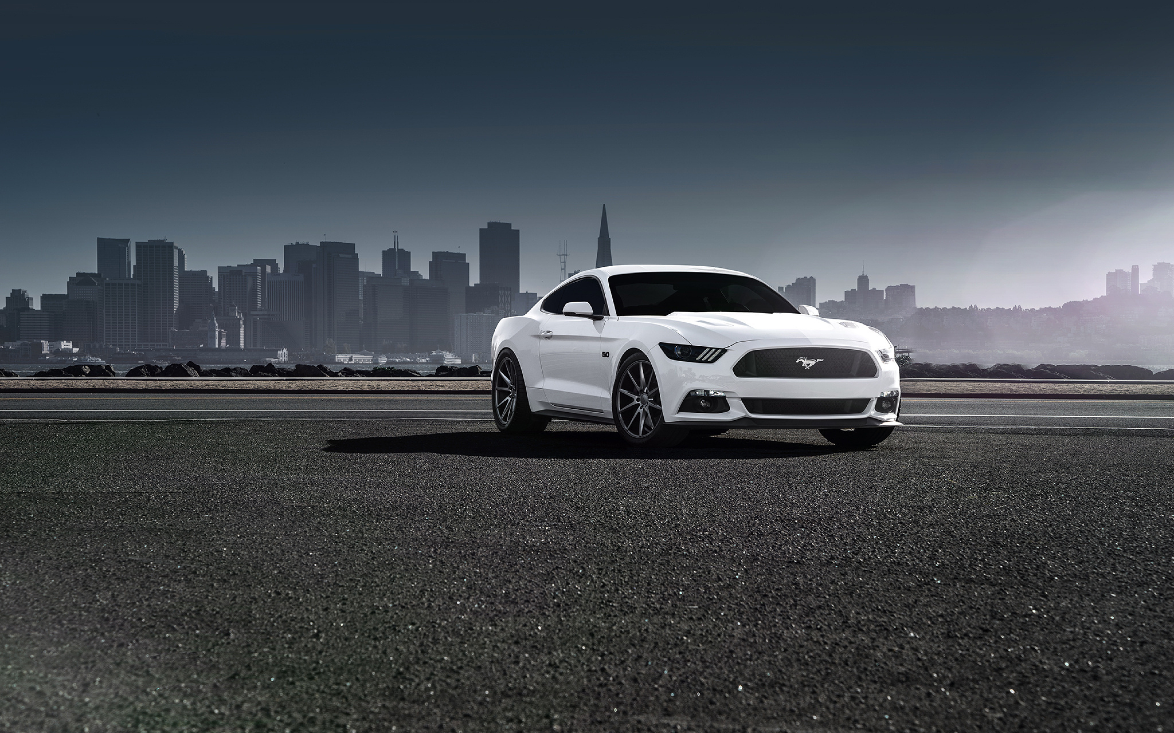 Белый вид. Ford Mustang gt. Авто на фоне города. Ford Mustang на фоне города. Обои Мустанг.