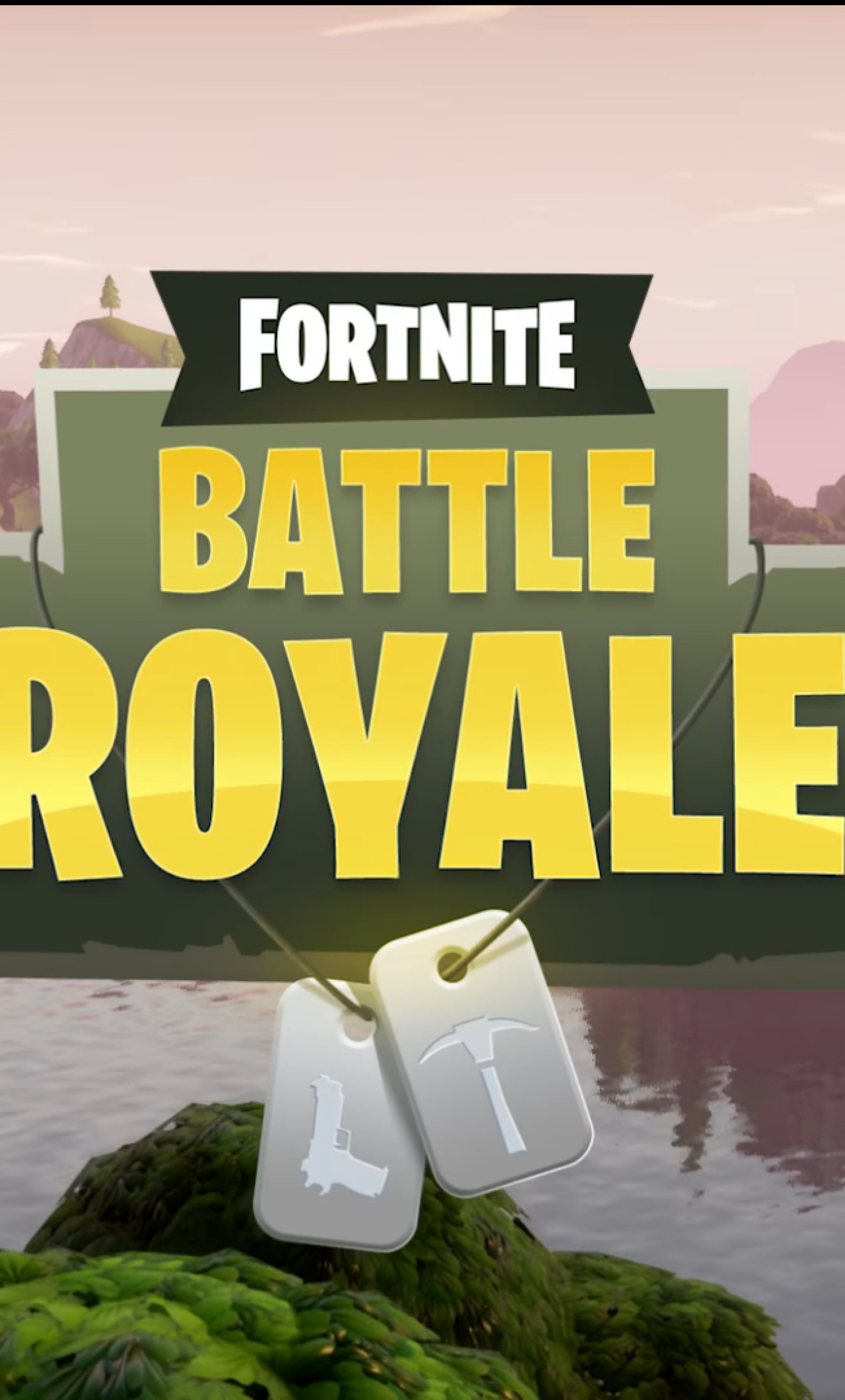 Fortnite Battle Royale Game Poster Full HD Wallpaper