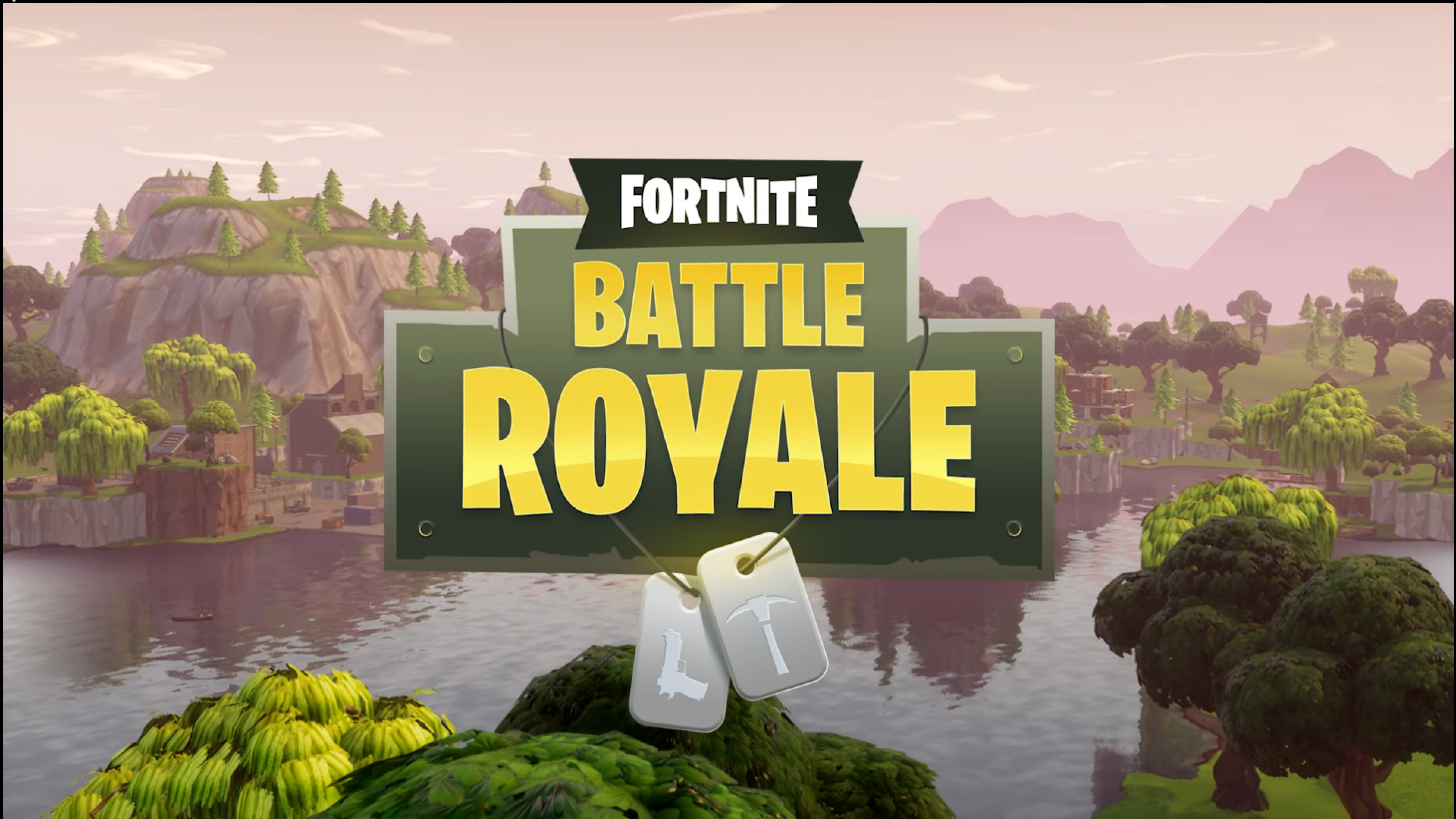 Fortnite Battle Royale Game Poster, Full HD Wallpaper