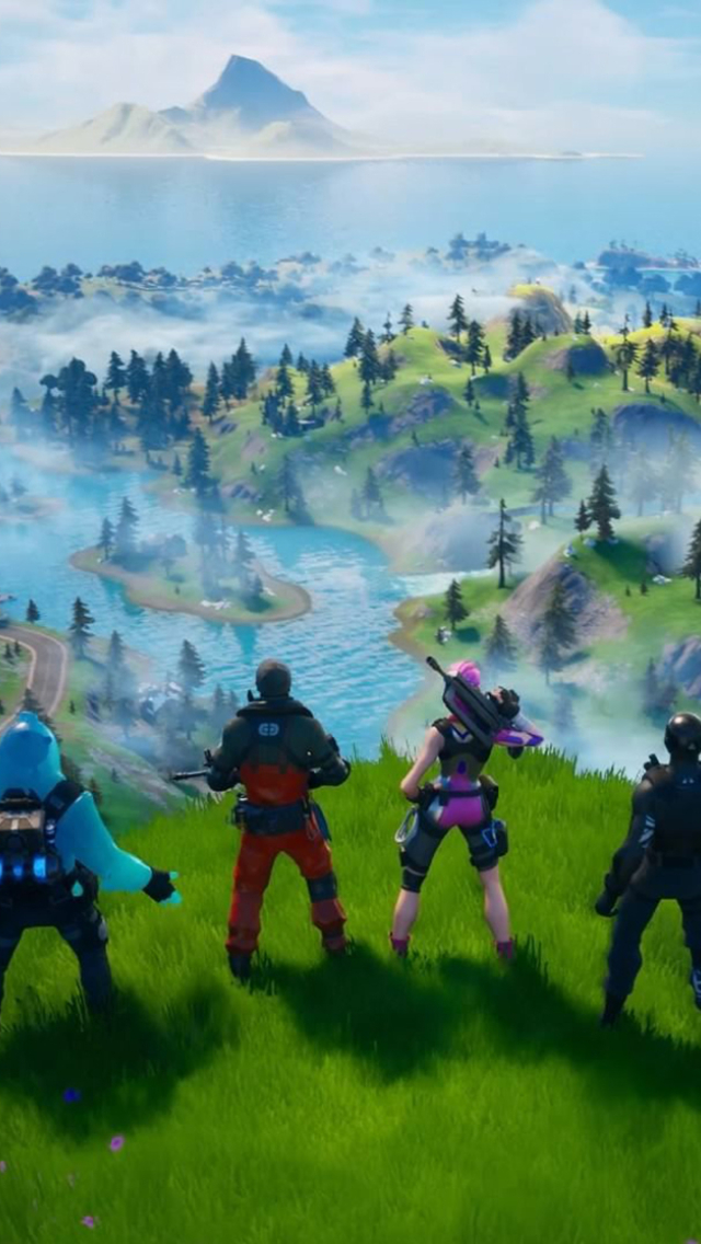 640x1136 Fortnite Chapter 2 Game iPhone 5,5c,5S,SE ,Ipod Touch