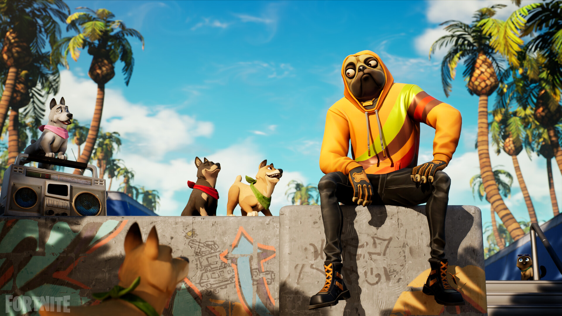 2048x1152 Fortnite Dog 2048x1152 Resolution Wallpaper Hd Games 4k Wallpapers Images Photos And Background