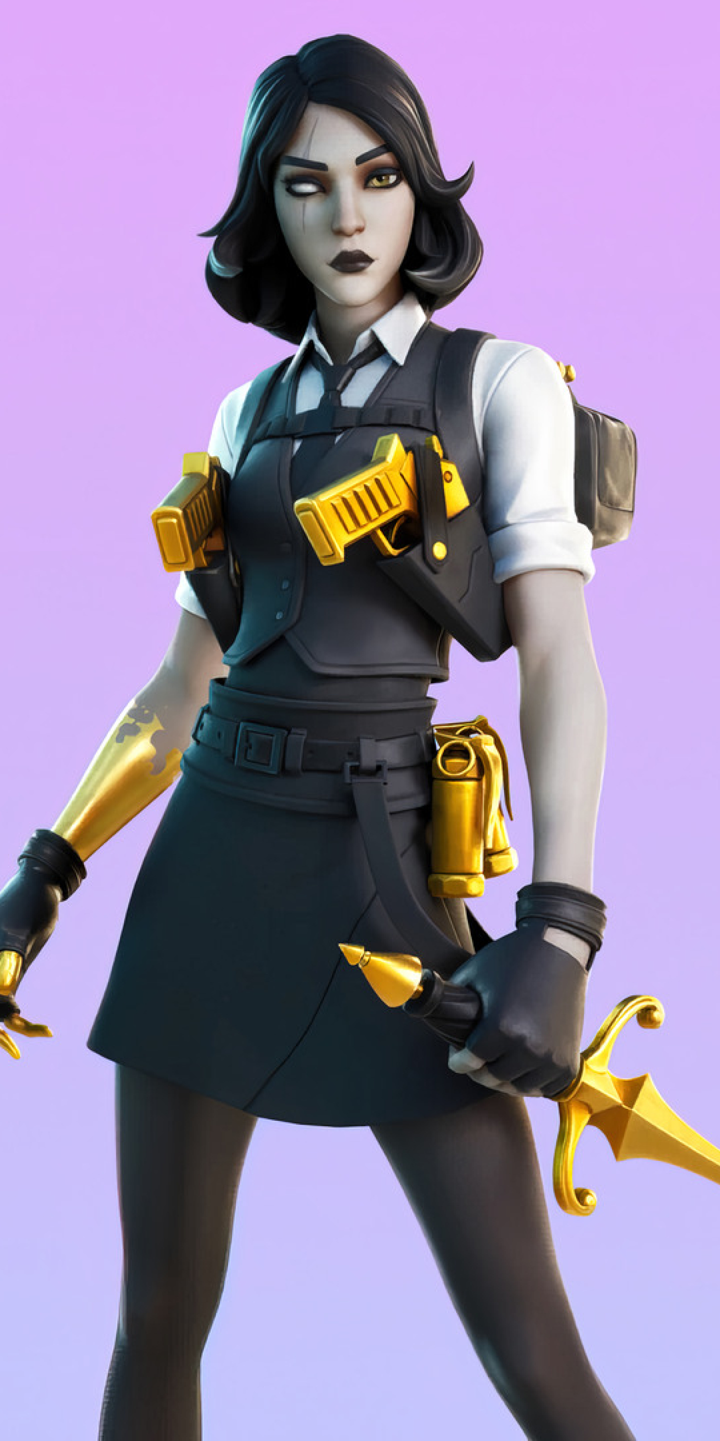 1440x2880 Fortnite Marigold Outfit Skin 1440x2880 Resolution Wallpaper