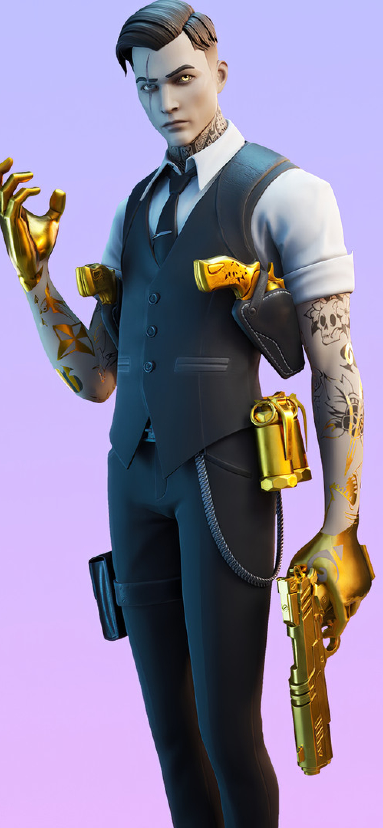 1242x2688 Fortnite Midas Skin 4K Outfit Iphone XS MAX ...