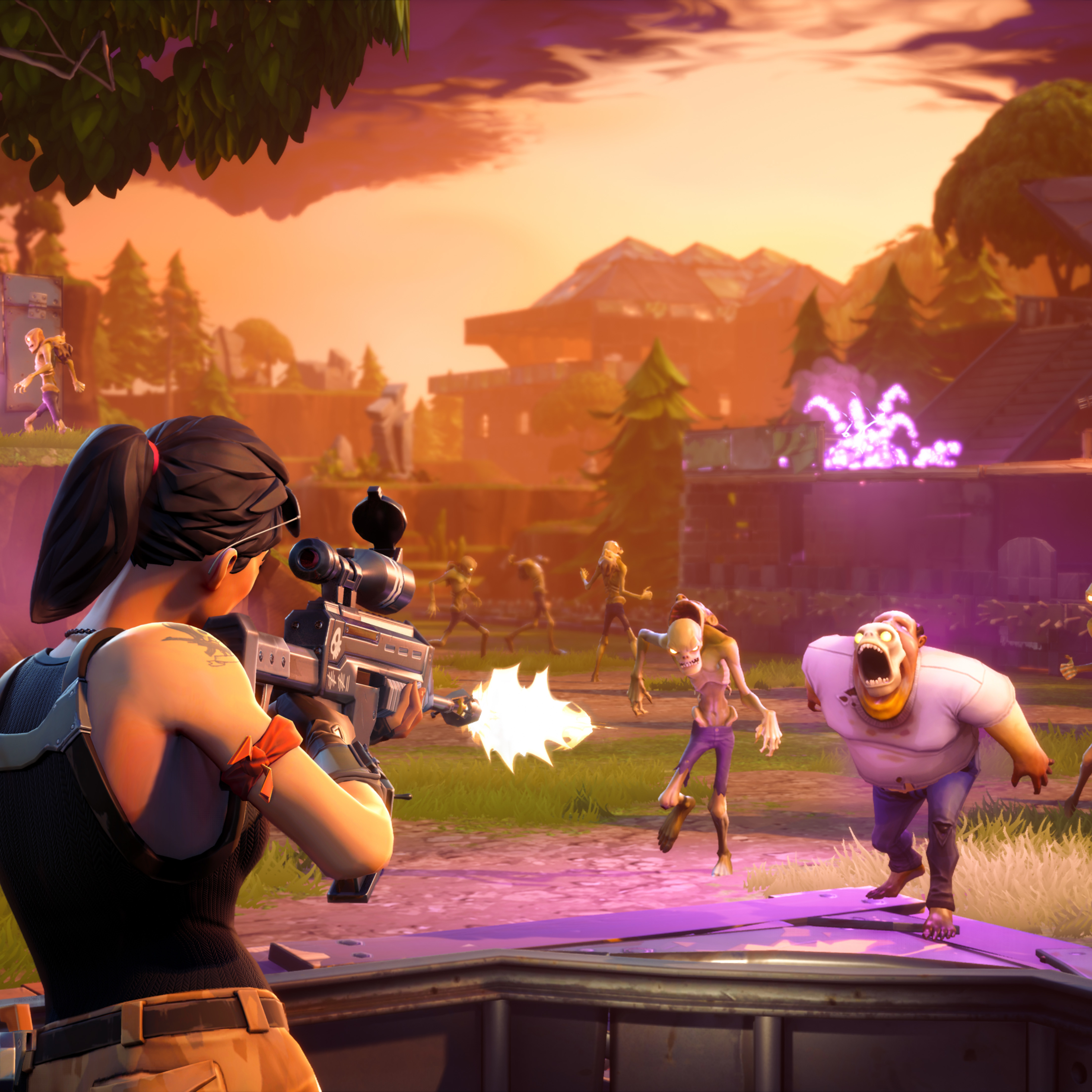 Download Fortnite Ps4 Gameplay 1024x600 Resolution, HD 8K 
