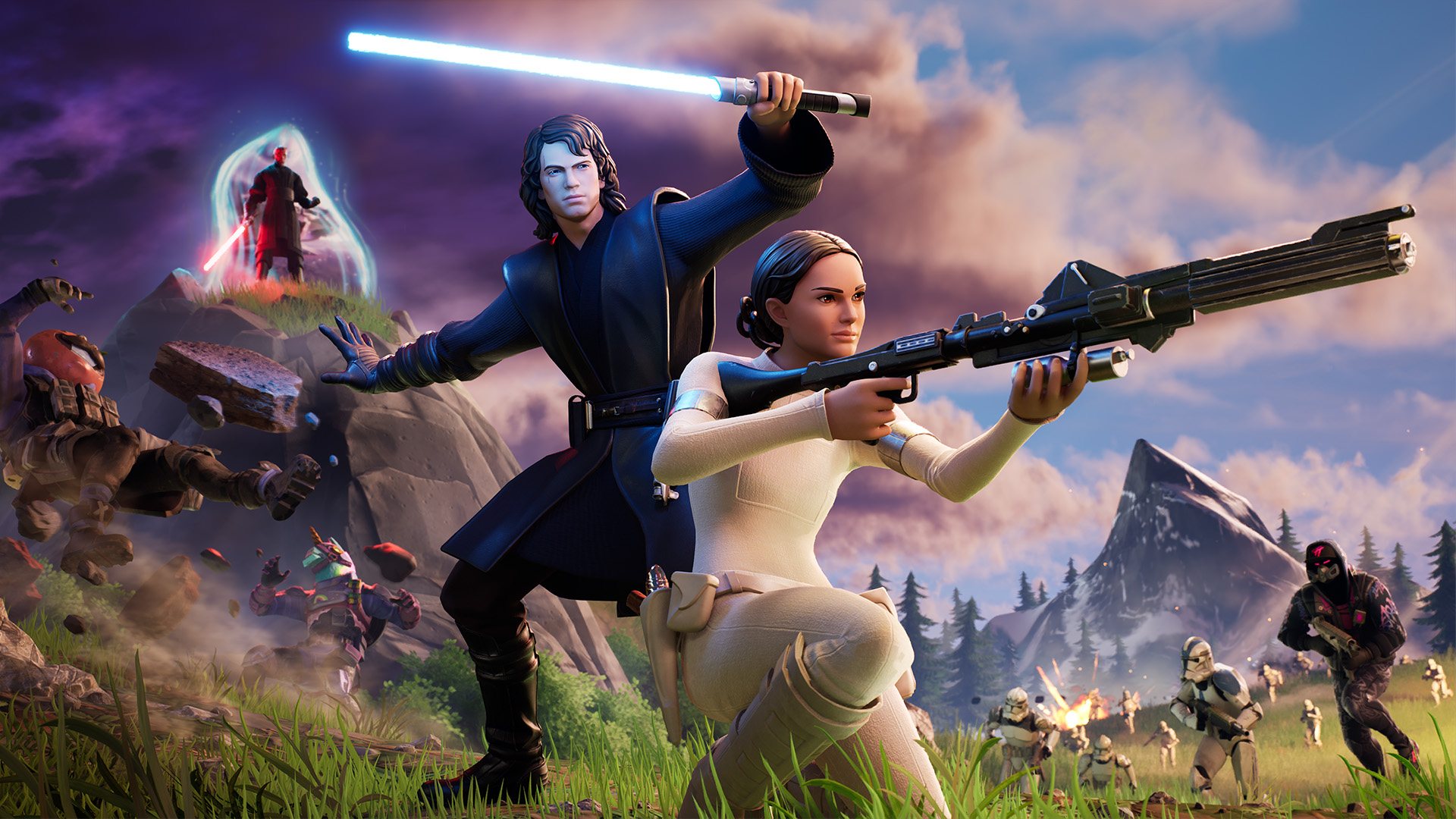 Fortnite Star Wars Wallpaper, HD Games 4K Wallpapers, Images, Photos and  Background - Wallpapers Den