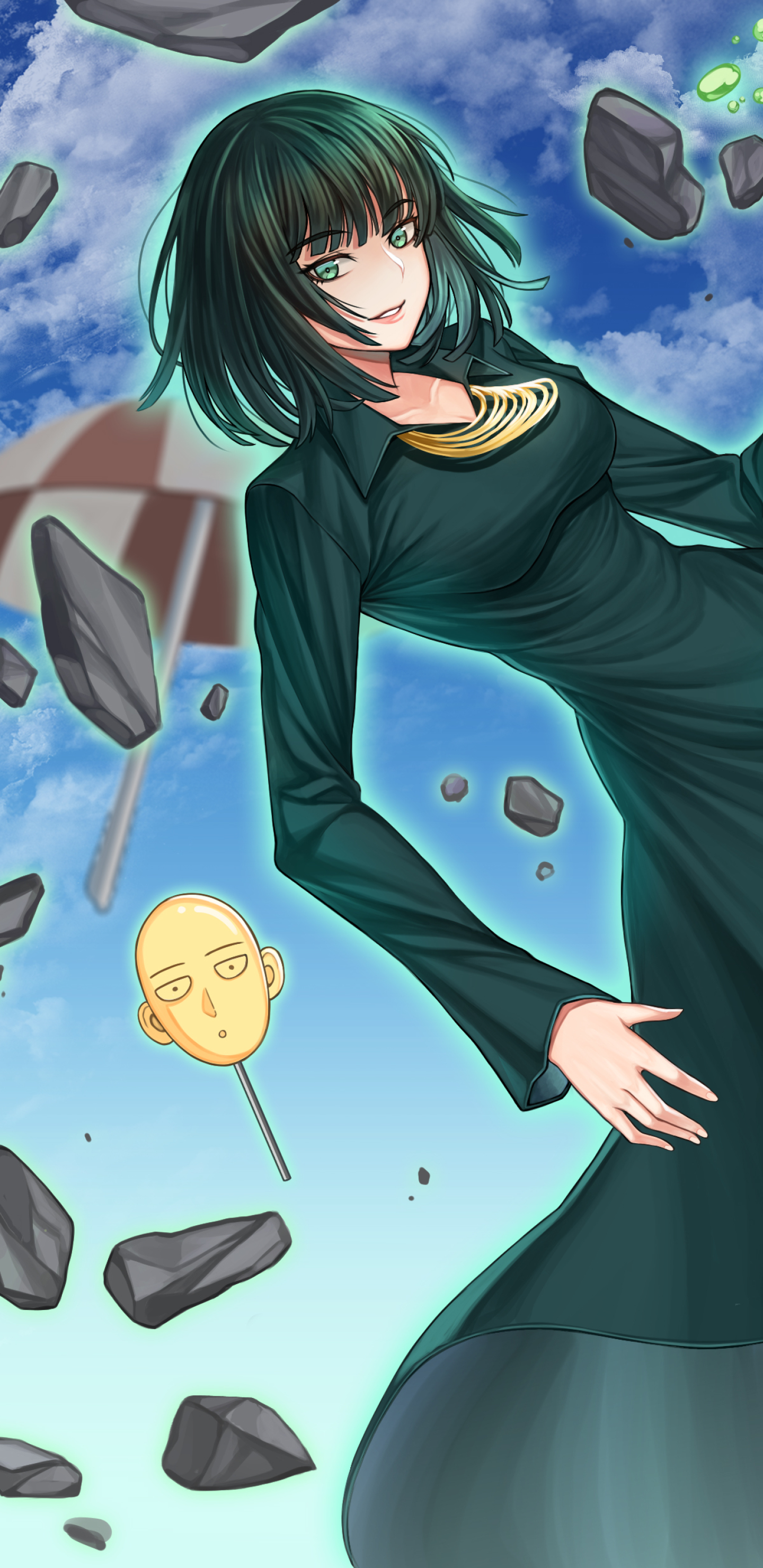 1440x2960 Fubuki One Punch Man Samsung Galaxy Note 9 8 S9 S8 S8