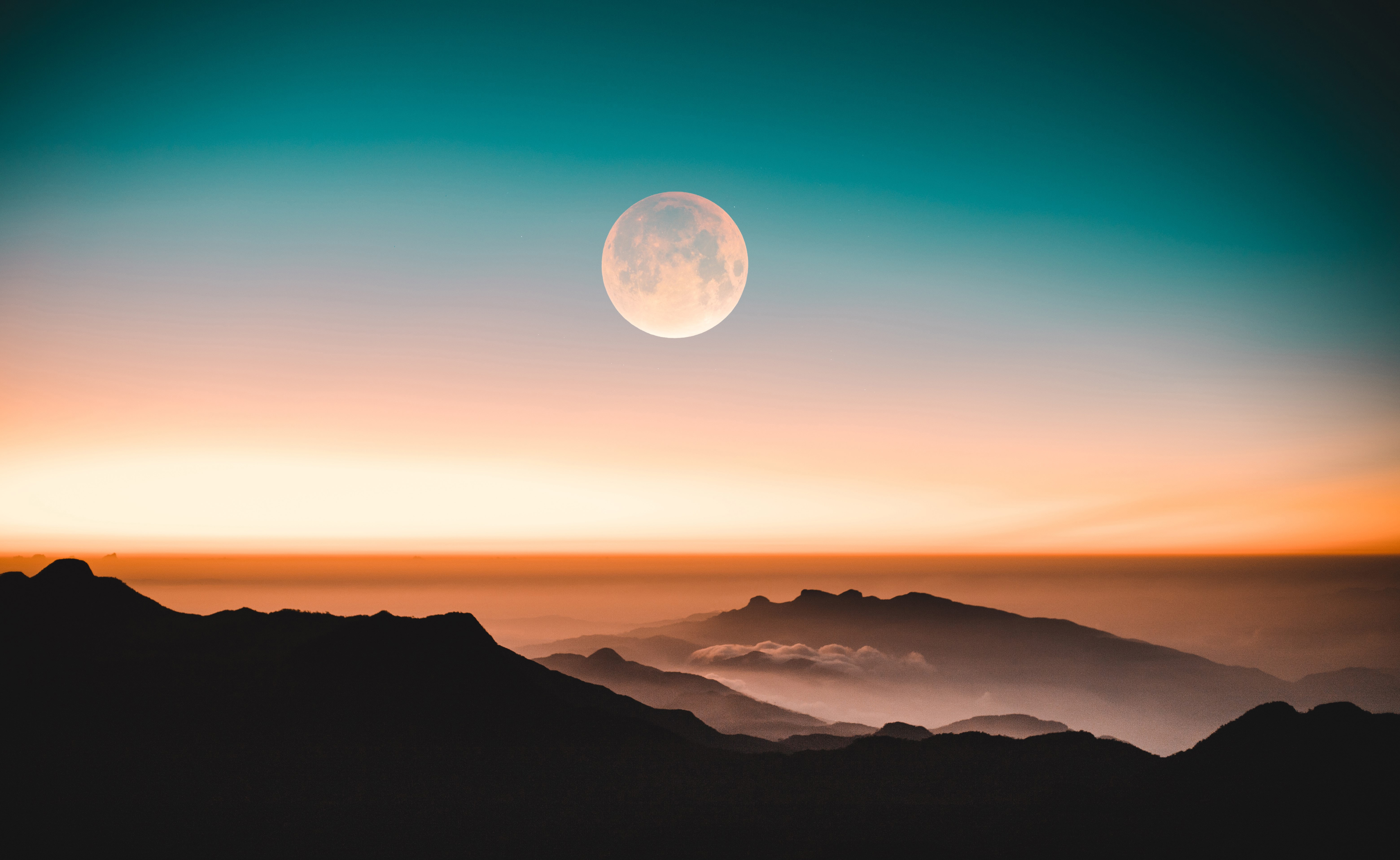 Full Moon Evening In Adam's Peak Wallpaper, HD Nature 4K Wallpapers,  Images, Photos and Background - Wallpapers Den