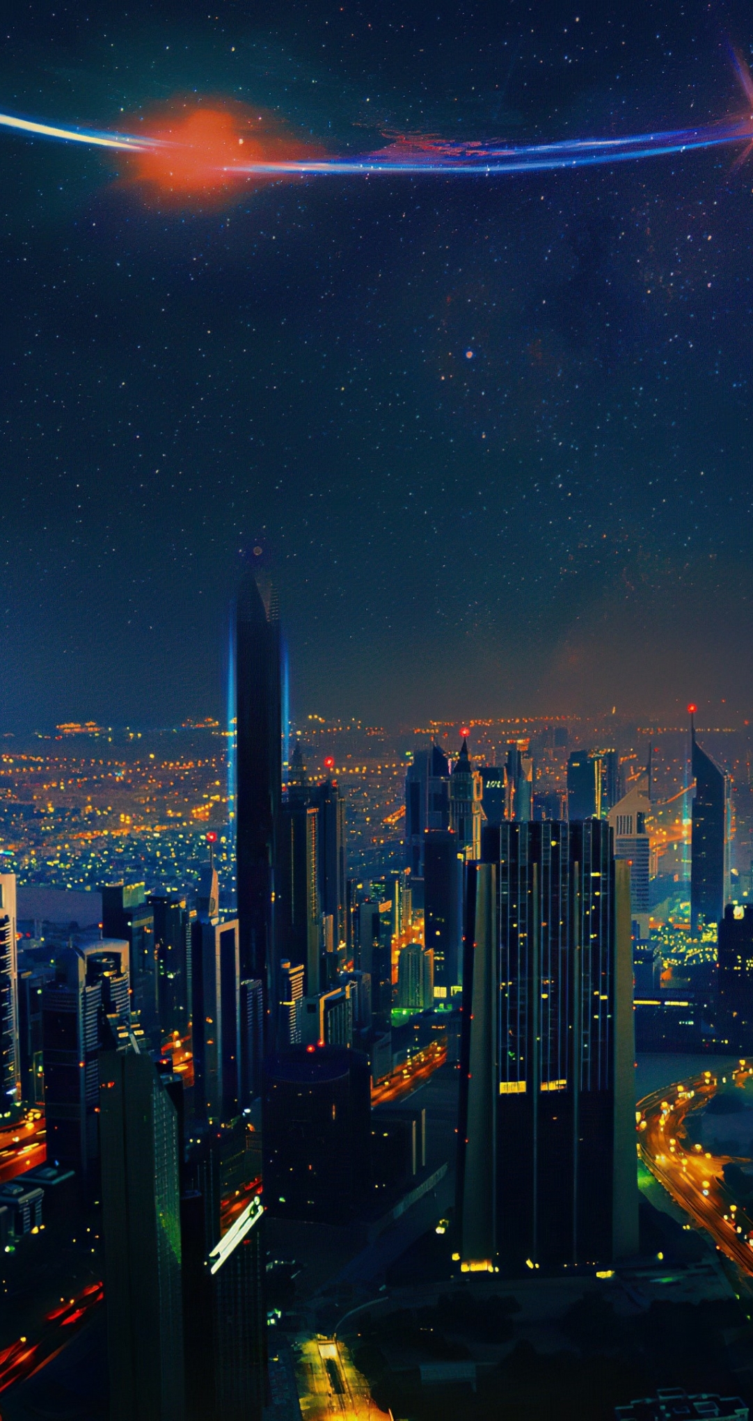 1082x2042 Resolution Futuristic City 4k Fantasy Art 1082x2042 ...