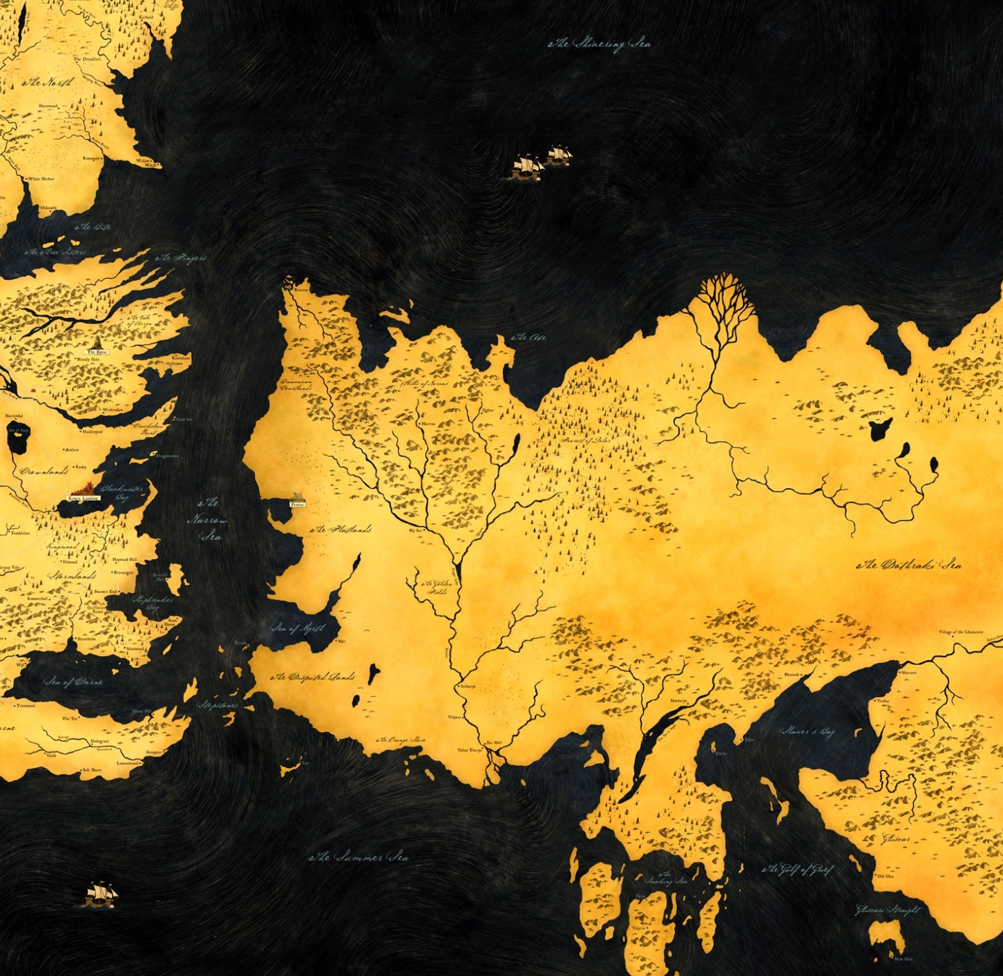 1452x1412 Game Of Thrones Map Hd Wallpaper 1452x1412 Resolution