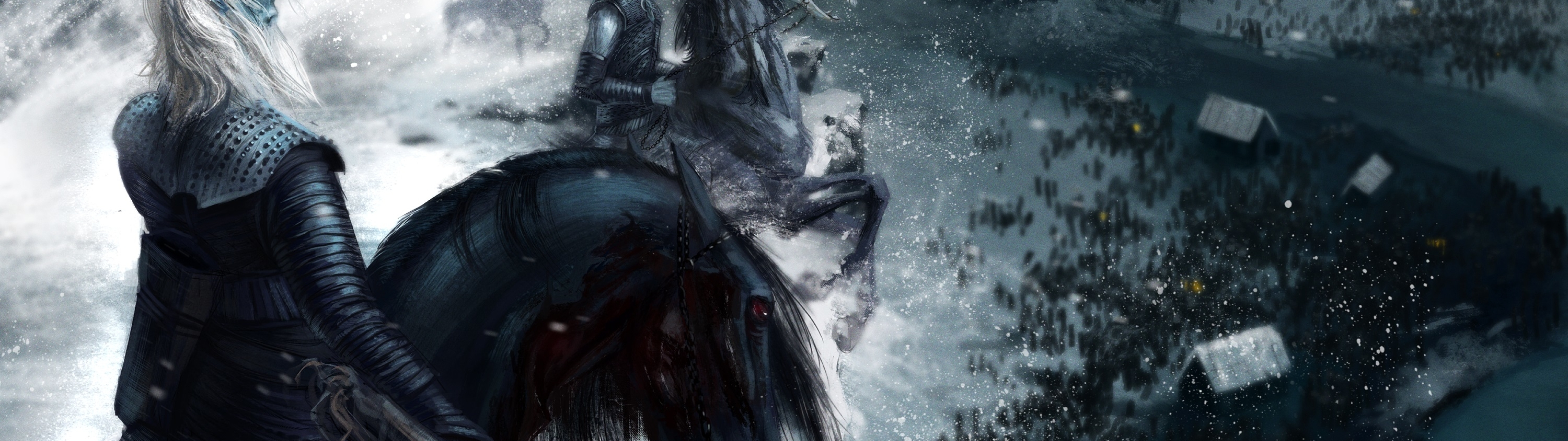 5120x1440 Game Of Thrones White Walker Artwork 5120x1440 Resolution  Wallpaper, HD Movies 4K Wallpapers, Images, Photos and Background -  Wallpapers Den