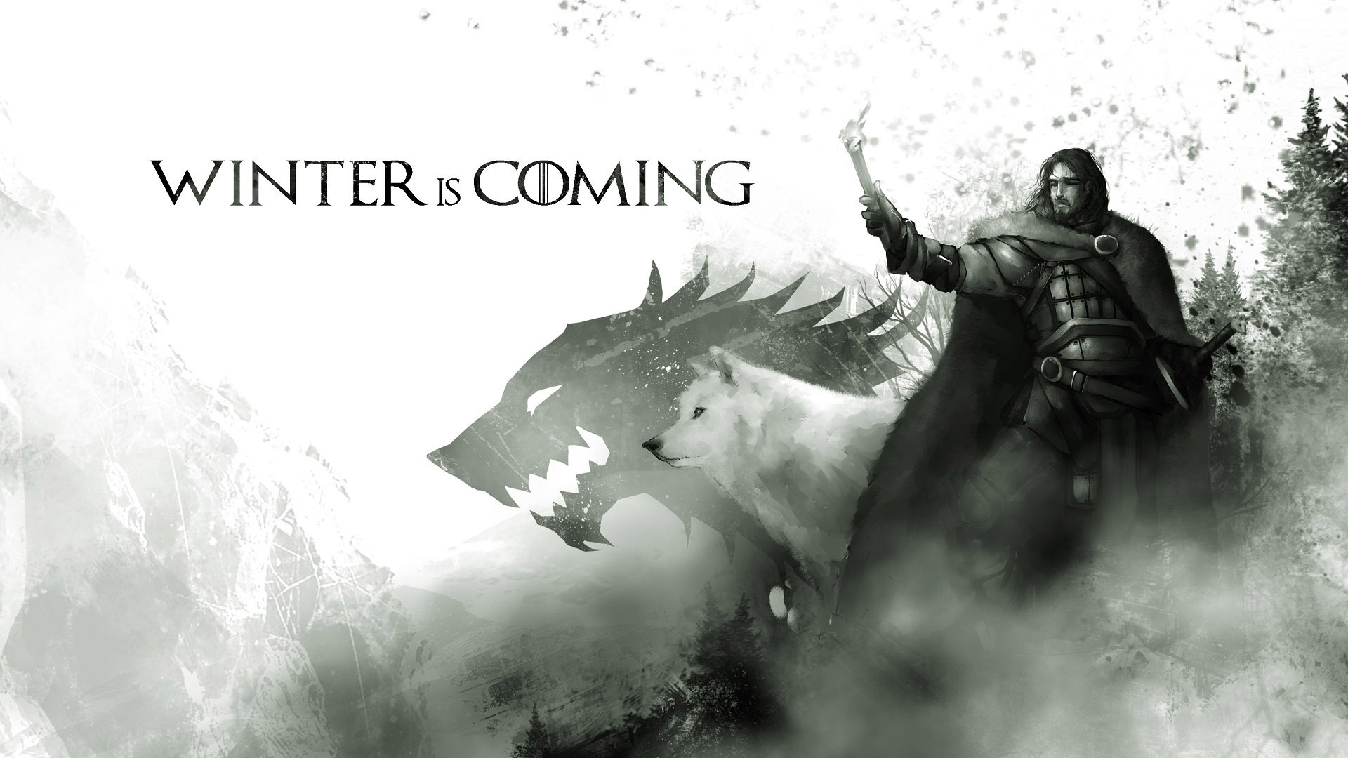 Thrones Winter is Coming Wallpaper 01