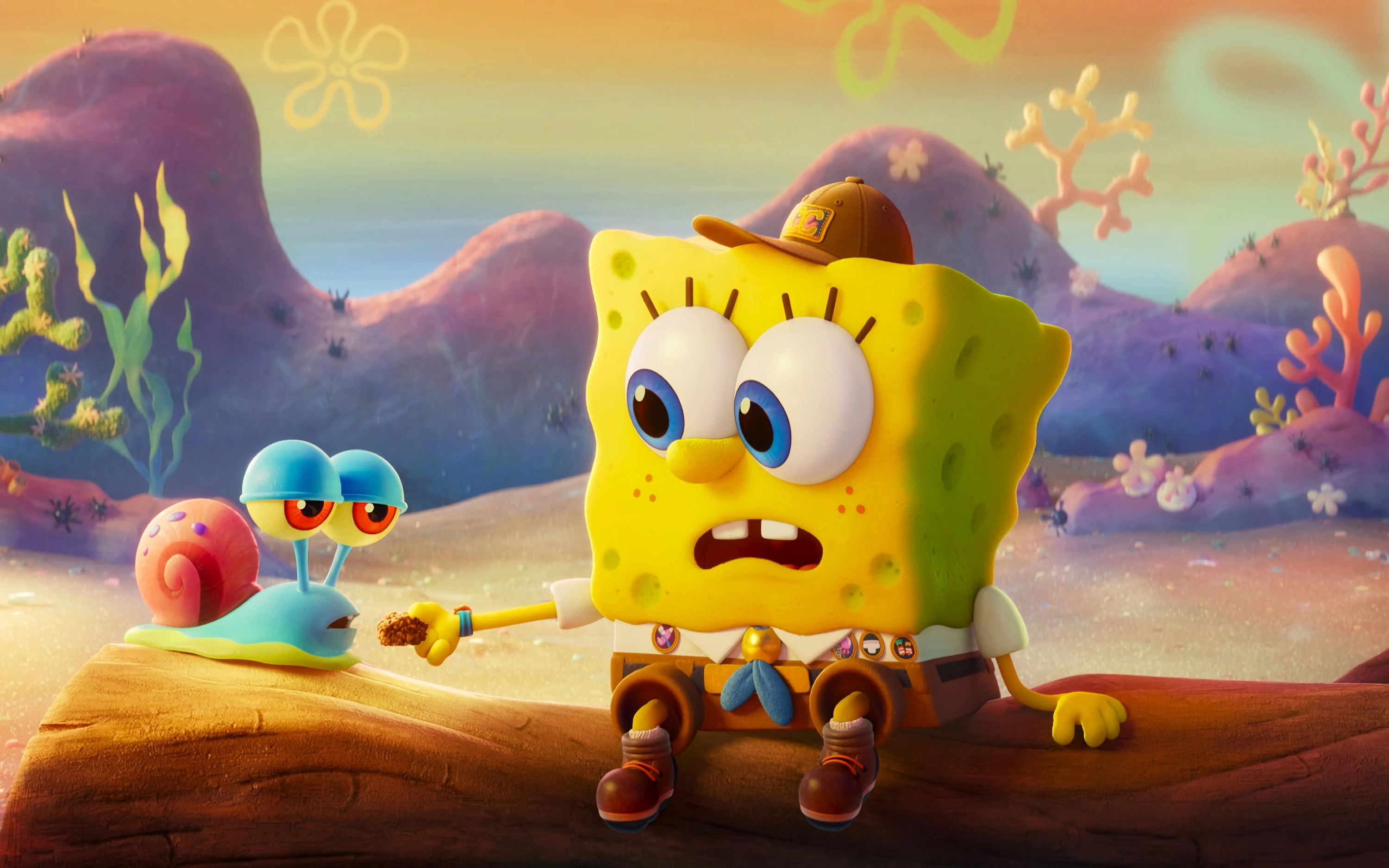 3000x1875 Gary & SpongeBob 3000x1875 Resolution Wallpaper, HD Movies 4K  Wallpapers, Images, Photos and Background - Wallpapers Den
