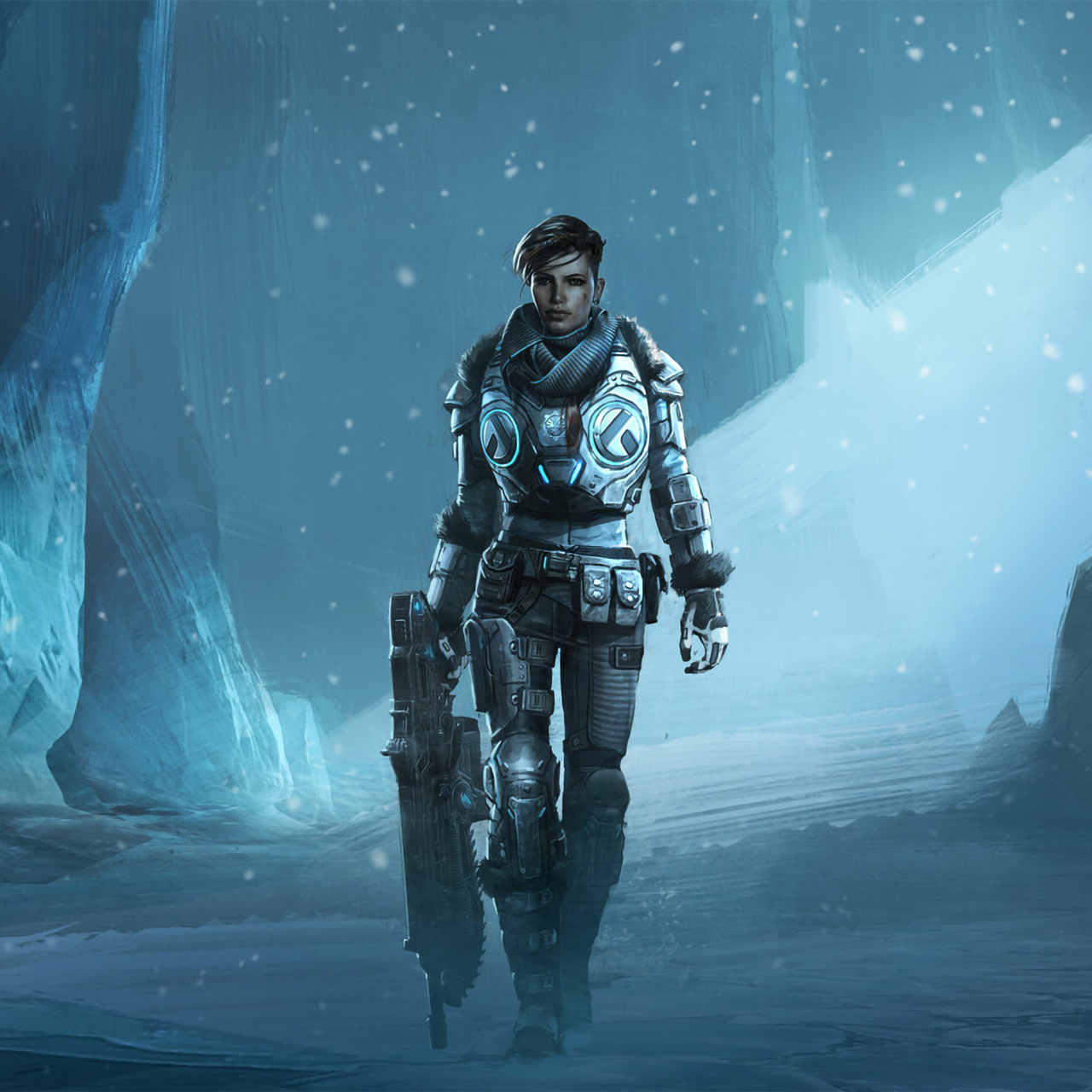 1280x1280 Gears 5 Art 1280x1280 Resolution Wallpaper, HD Games 4K