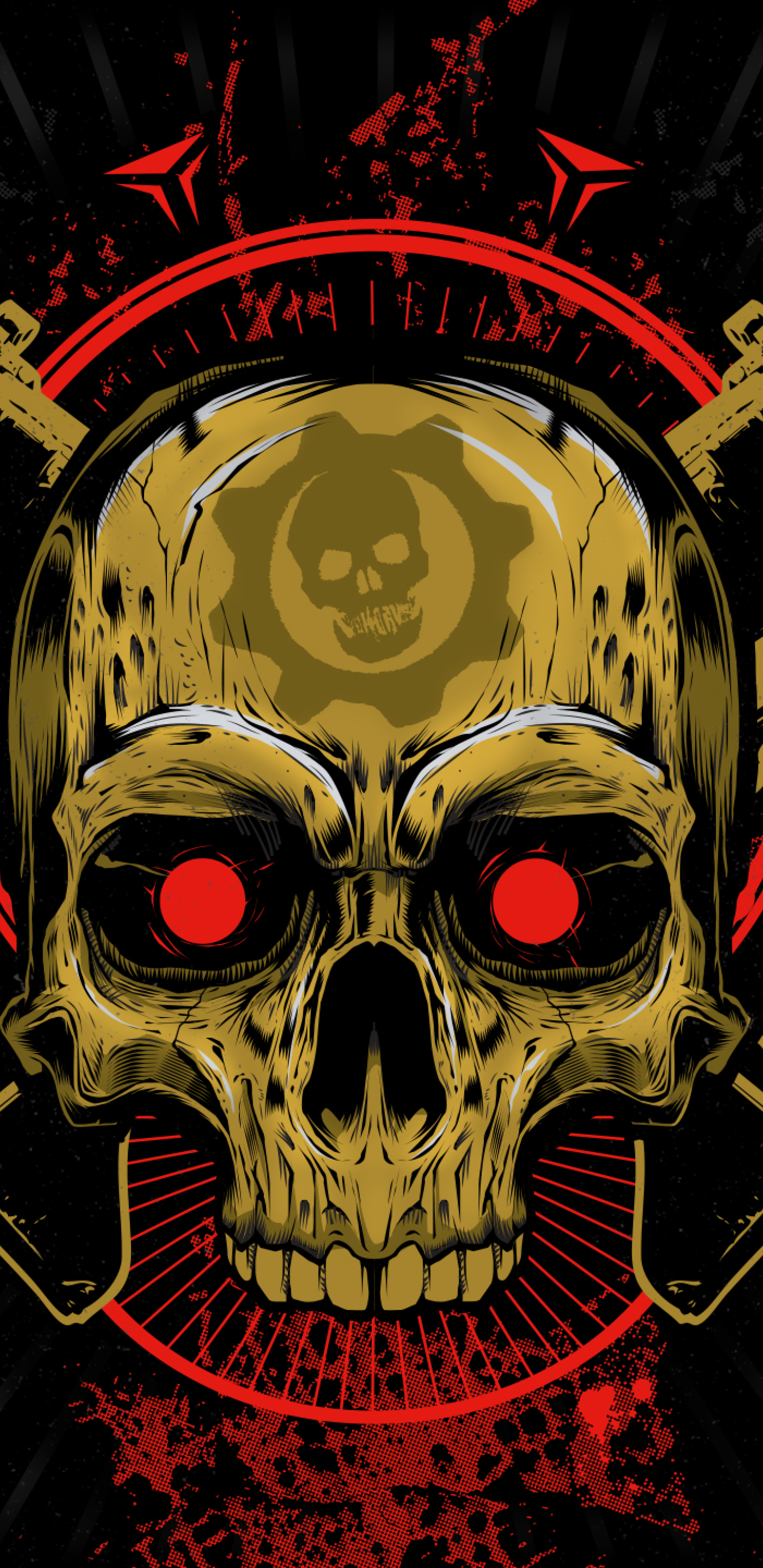 1440x2960 Gears Of War Skull Samsung Galaxy Note 9,8, S9,S8,S8+ QHD  Wallpaper, HD Games 4K Wallpapers, Images, Photos and Background -  Wallpapers Den