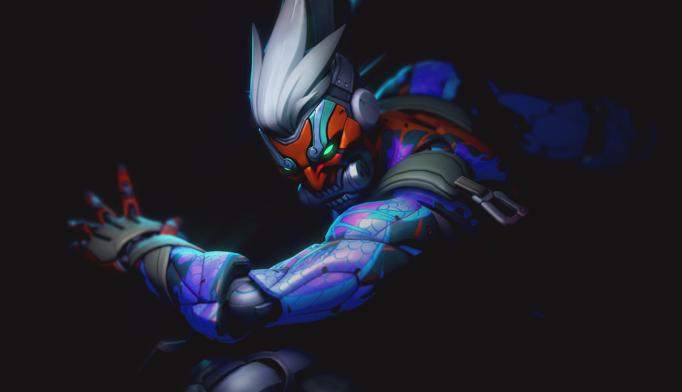 1336x768 Genji Cool Overwatch HD Laptop Wallpaper, HD Games 4K Wallpapers,  Images, Photos and Background - Wallpapers Den