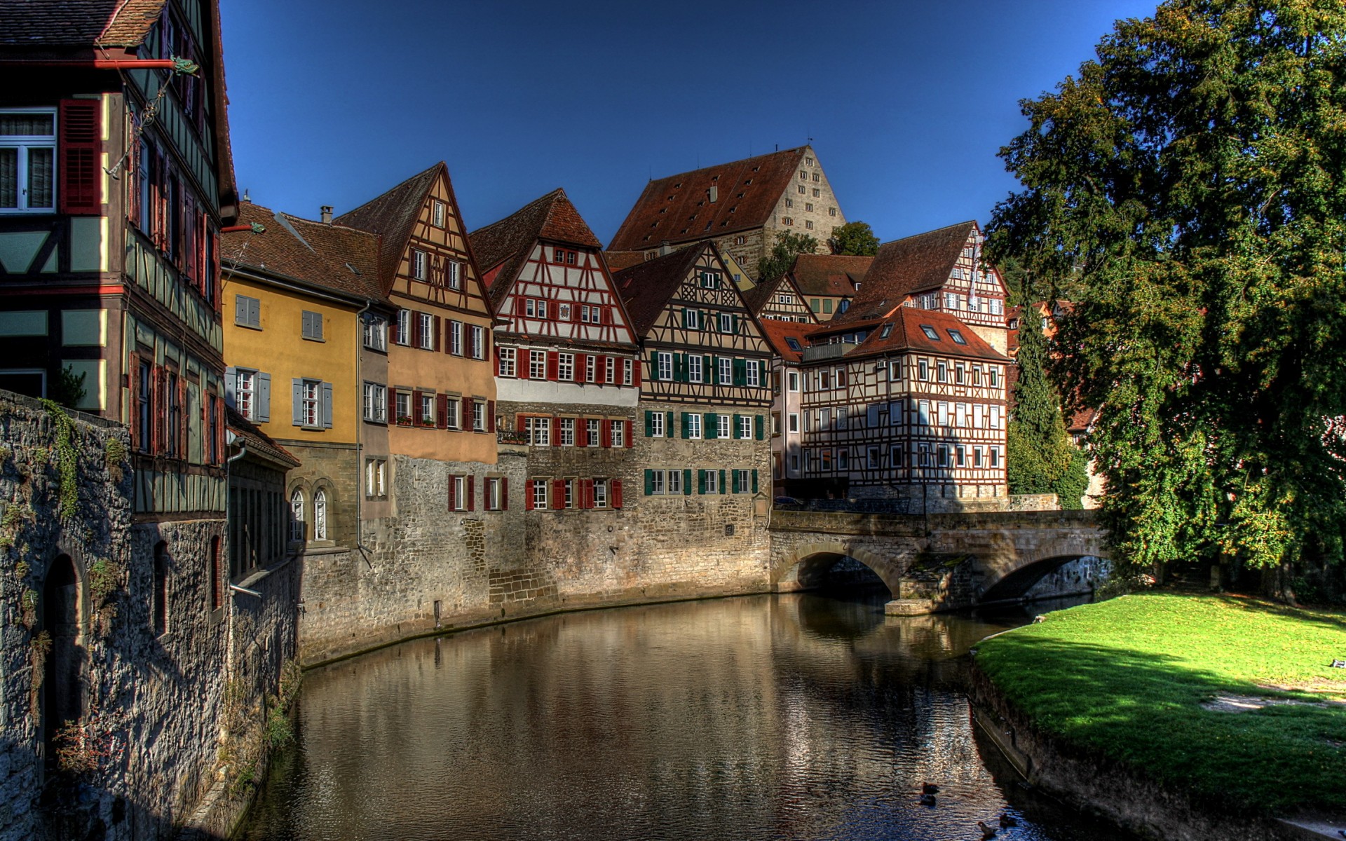 germany, schwäbisch hall, river Wallpaper, HD City 4K Wallpapers, Images,  Photos and Background - Wallpapers Den