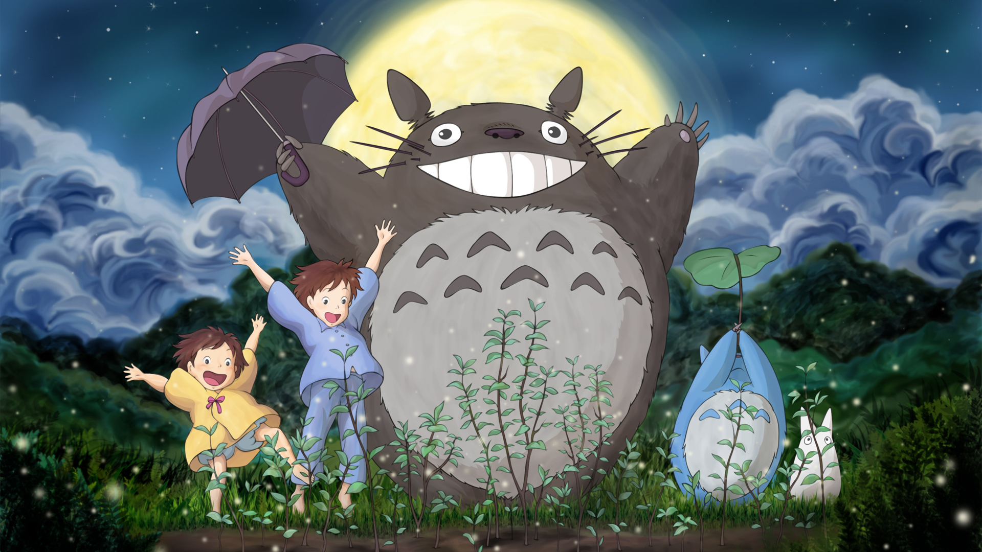 19x1080 Ghibli My Neighbor Totoro Mei 1080p Laptop Full Hd Wallpaper Hd Anime 4k Wallpapers Images Photos And Background Wallpapers Den