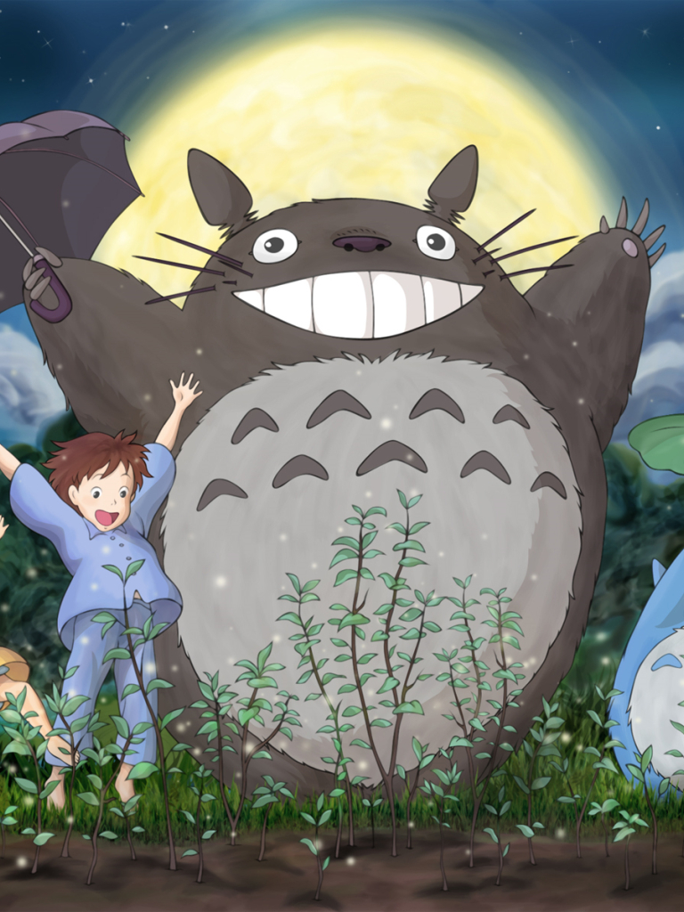 768X1024 Ghibli, My Neighbor Totoro, Mei 768X1024 Resolution Wallpaper, Hd  Anime 4K Wallpapers, Images, Photos And Background - Wallpapers Den