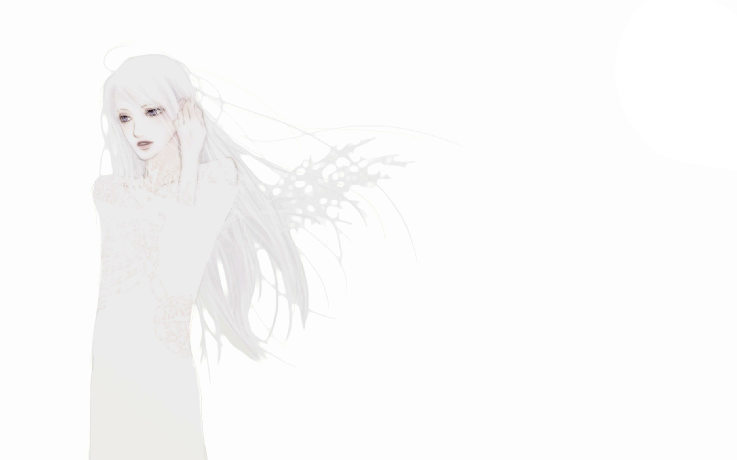 anime ghost girl}, {holding a heart}, romantic back... | OpenArt