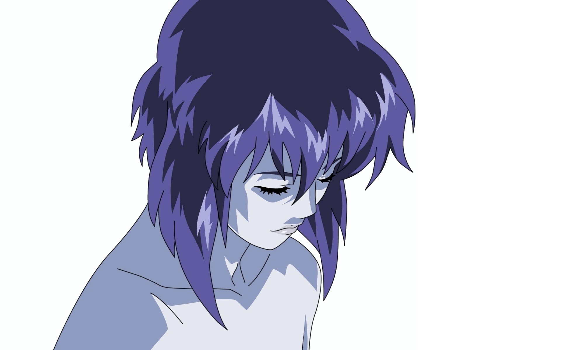 7. "Motoko Kusanagi" from the anime series "Ghost in the Shell" - wide 11