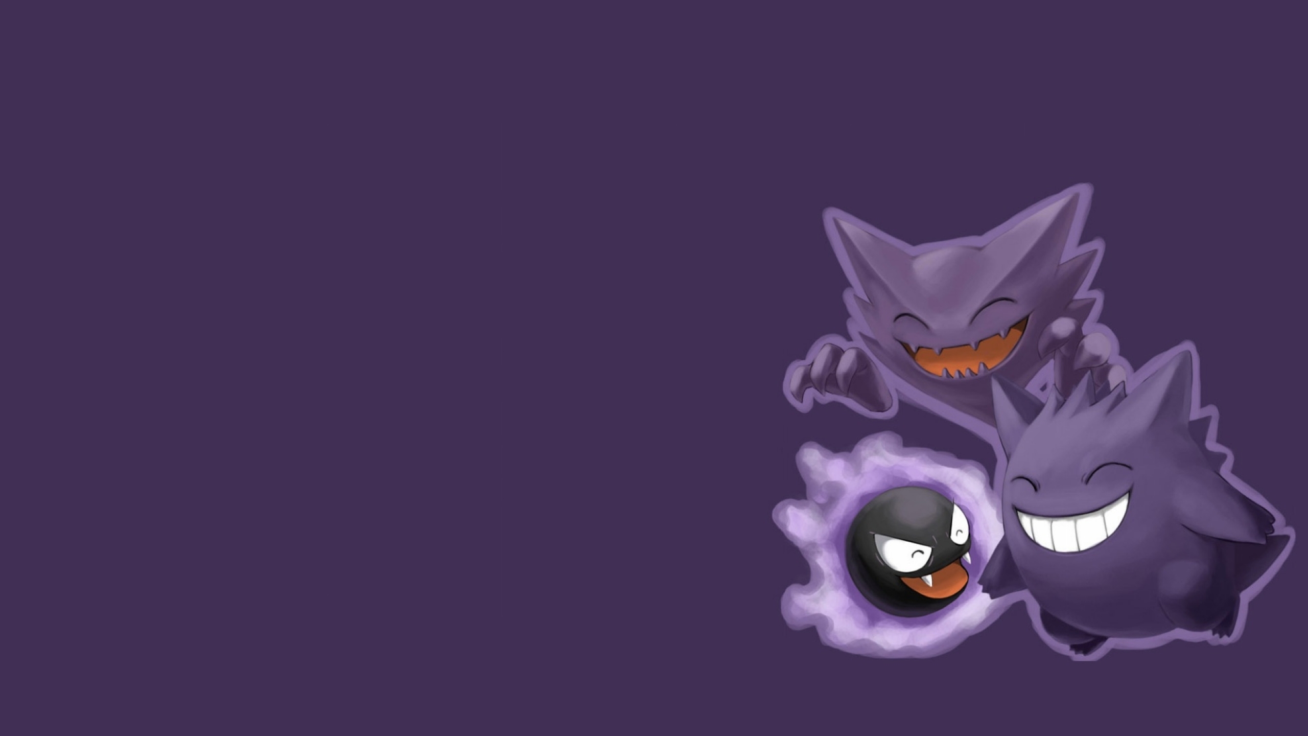 2560x1440 Ghost Pokemon 1440P Resolution Wallpaper, HD Cartoon 4K Wallpapers,  Images, Photos and Background - Wallpapers Den