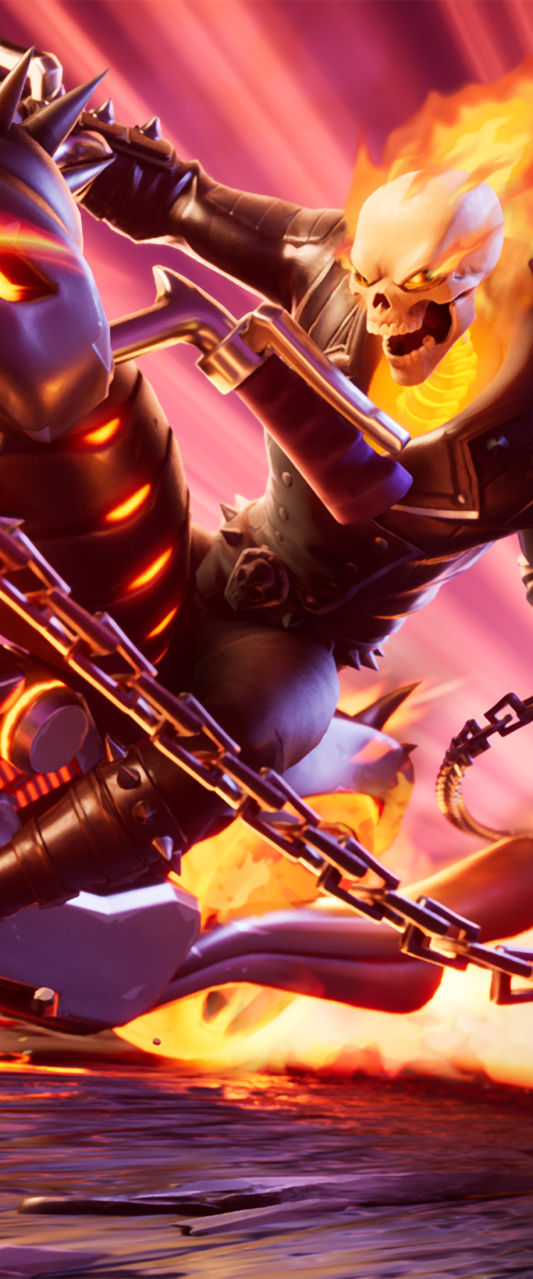 750x1800 Ghost Rider 4K Fortnite 750x1800 Resolution Wallpaper, HD