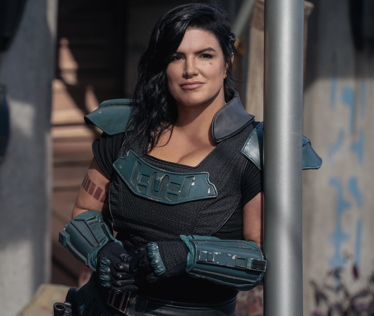 1280x1080 Gina Carano as Cara Dune in Mandalorian 1280x1080 Resolution ...