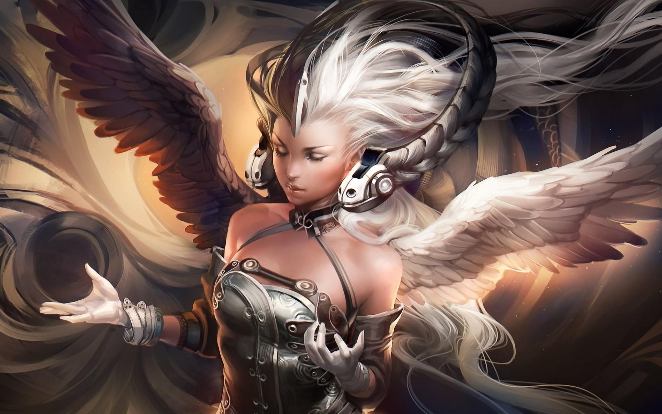 2560x1600 Girl Angel Wings 2560x1600 Resolution Wallpaper Hd Fantasy 4k Wallpapers Images 1389