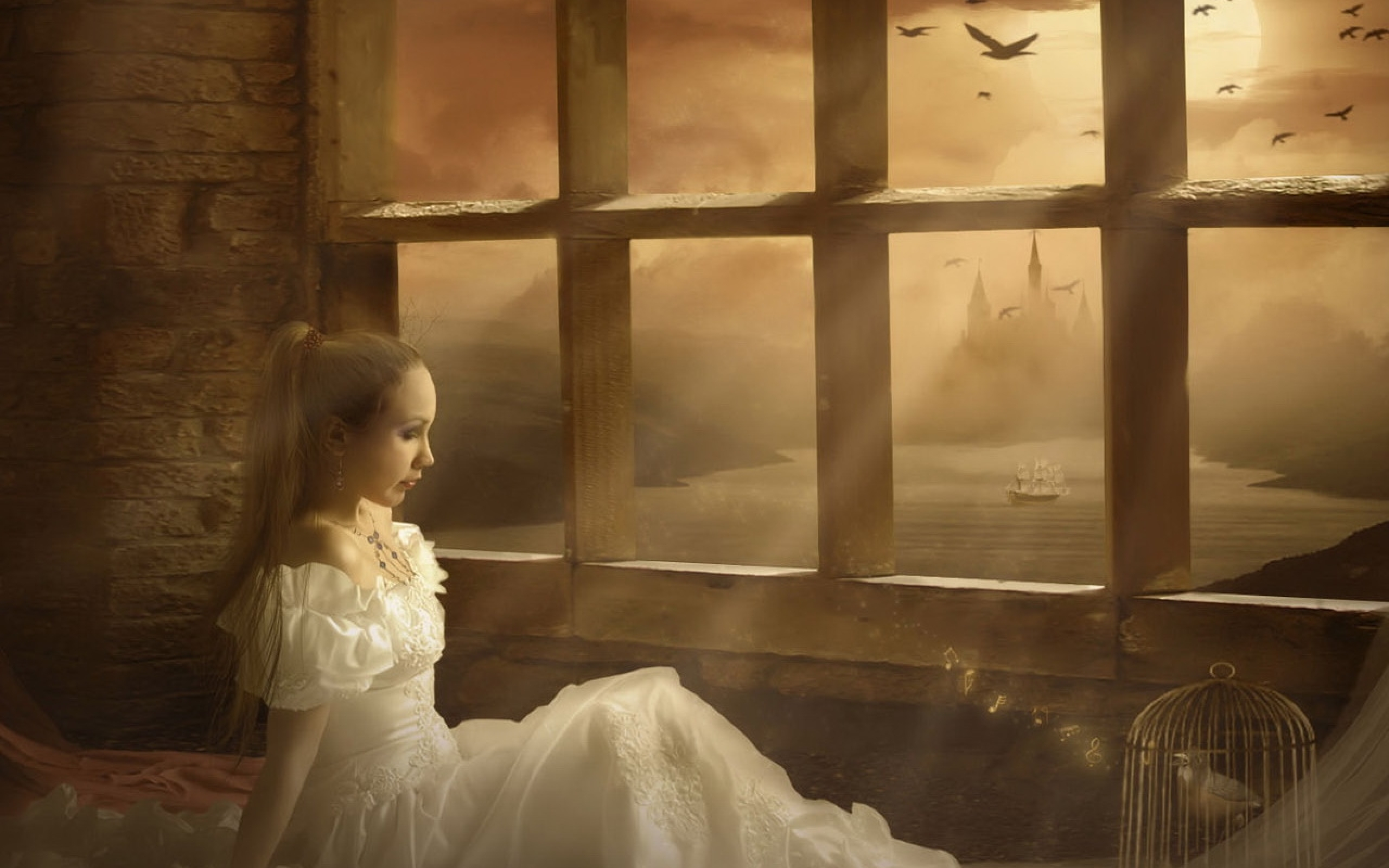 За окном белом платье. Девушка у окна фэнтези. Невеста в платье у окна. Девушка в старинном замке. Девушка в платье сидит на окне.