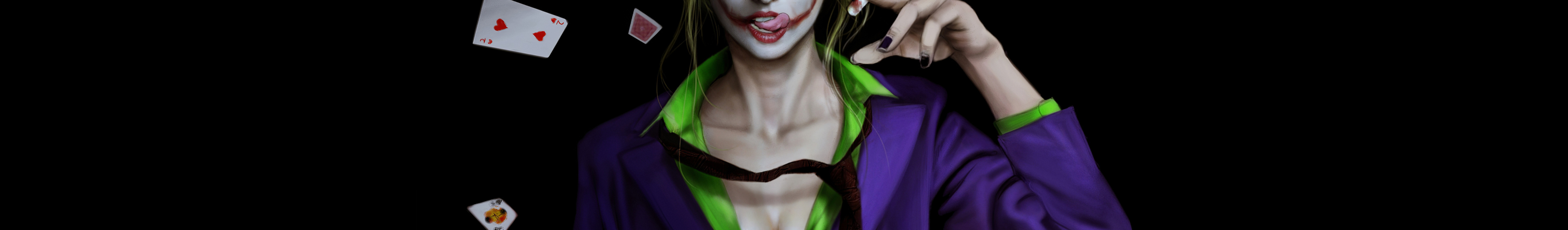 5680x832 Resolution Girl Joker Cosplay 5680x832 Resolution Wallpaper Wallpapers Den 