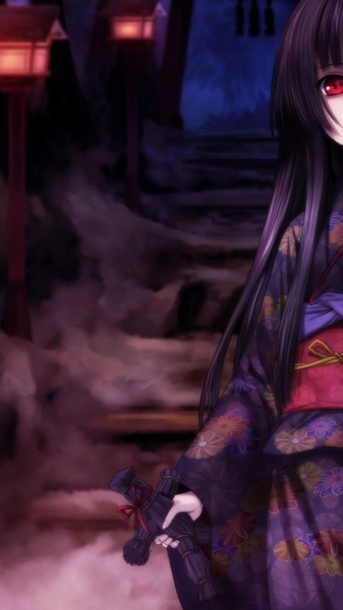 16 Anime Girl Kimono Wallpaper Hd Orochi Wallpaper Im - vrogue.co