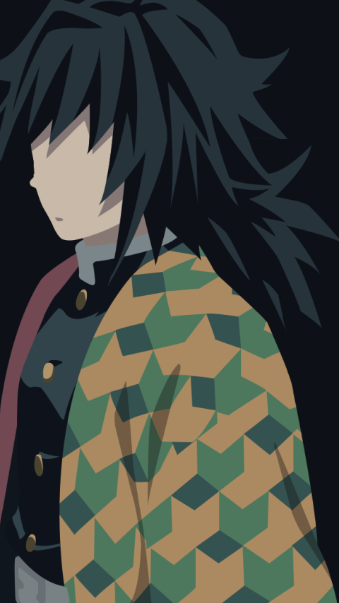 480x854 Giyuu Tomioka Kimetsu no Yaiba Minimal Android One ...