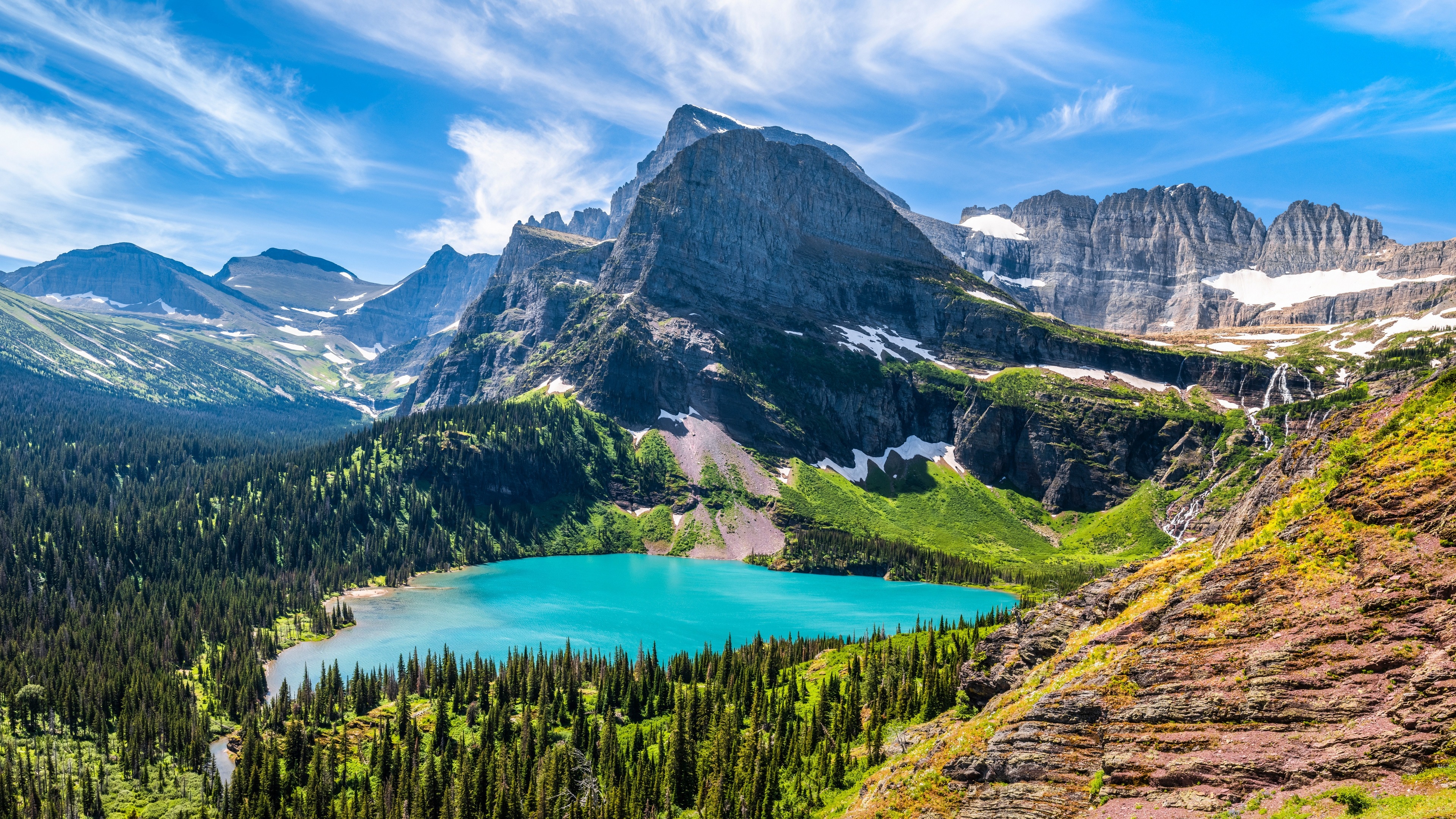 Glacier National Park 4k Wallpaper, HD Nature 4K Wallpapers, Images, Photos  and Background - Wallpapers Den