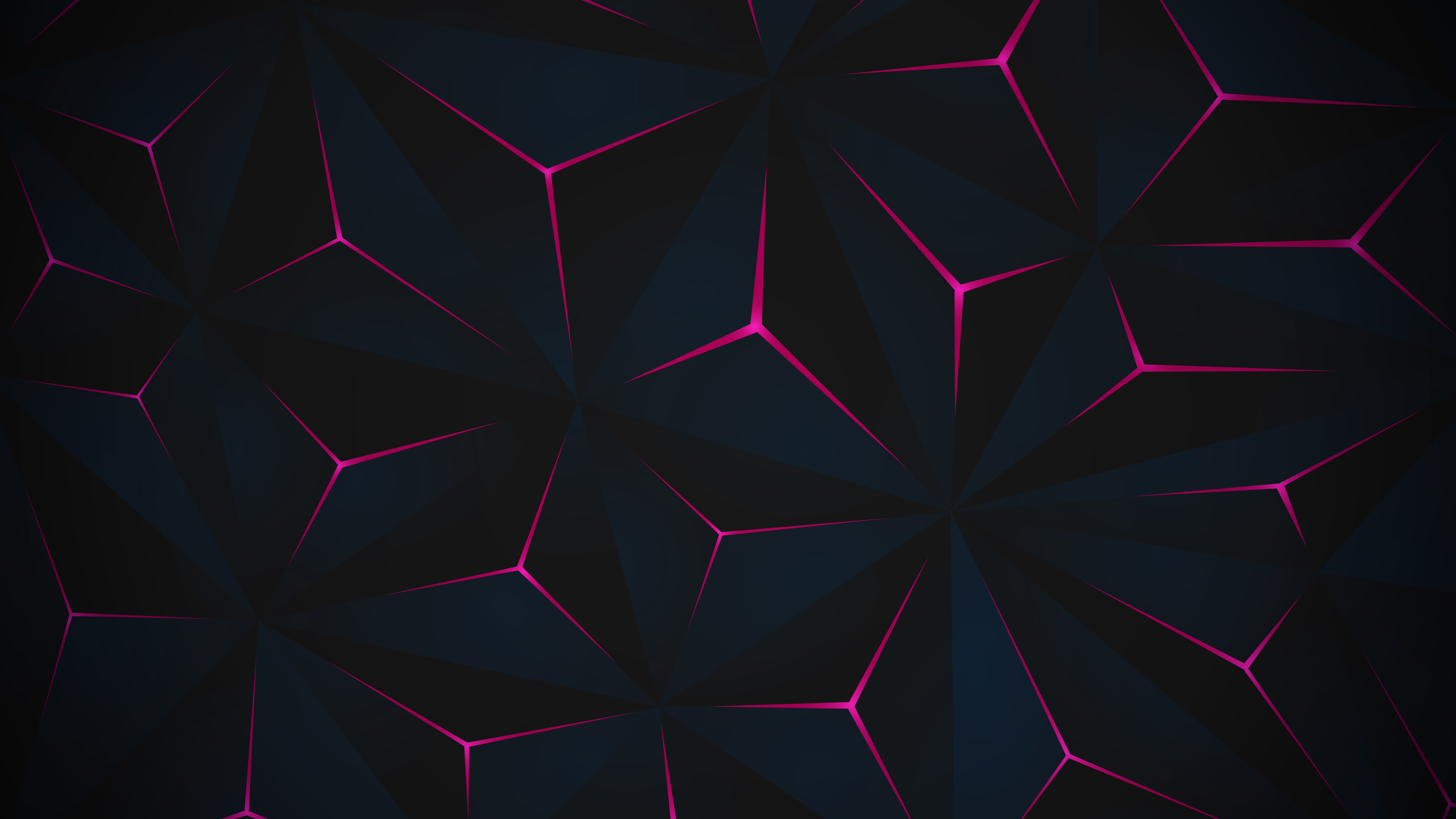 7680x4320 Glowing Triangle Pattern 8K Wallpaper, HD Artist ...