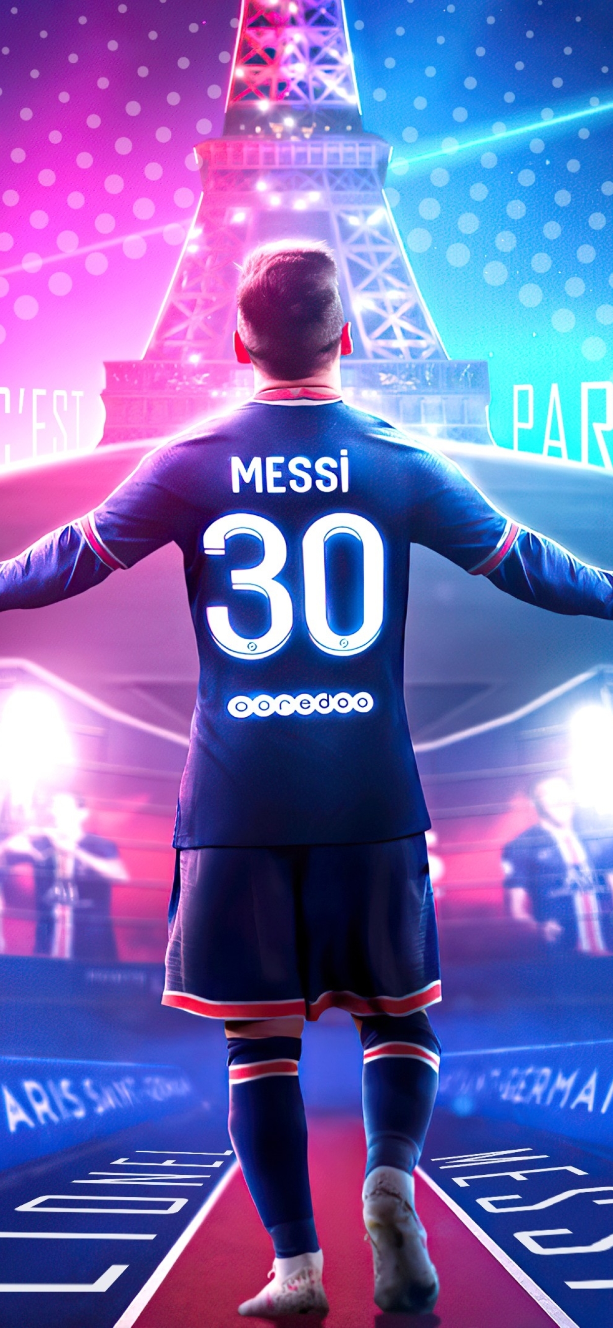 1242x2688 GOAT Lionel Mess PSG Iphone XS MAX Wallpaper, HD Sports 4K  Wallpapers, Images, Photos and Background - Wallpapers Den