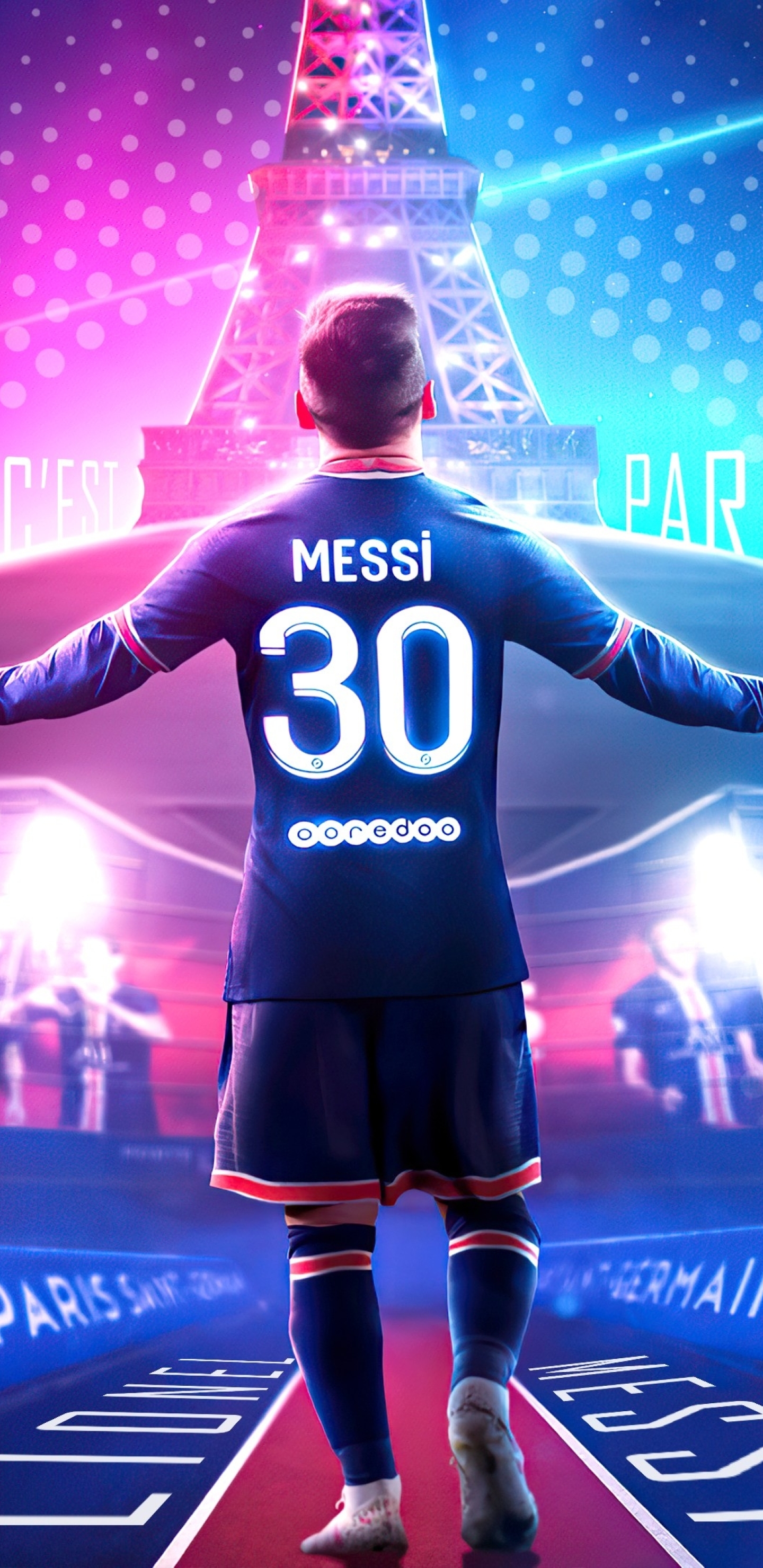 1440x2960 GOAT Lionel Mess PSG Samsung Galaxy Note 9,8, S9,S8,S8+ ...
