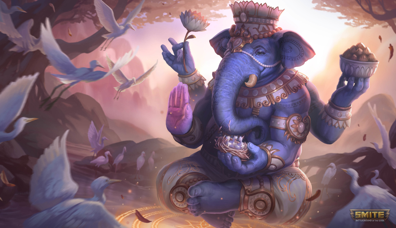 1336x768 God Ganesh in Smite HD Laptop Wallpaper, HD Games 4K Wallpapers,  Images, Photos and Background - Wallpapers Den
