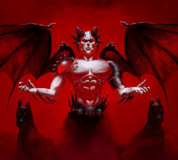 360x325 God of Hell HD Dark Demon Art 360x325 Resolution Wallpaper, HD ...