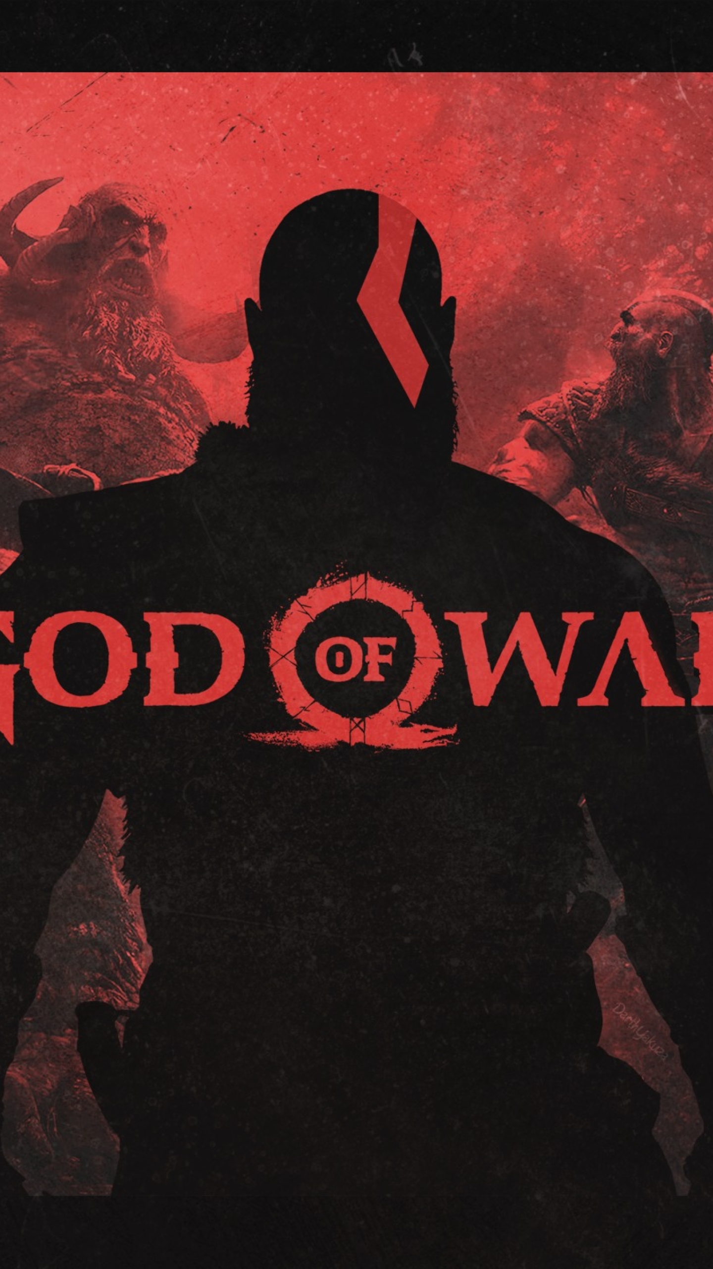 God Of War 4 Video Game Poster, HD 4K Wallpaper