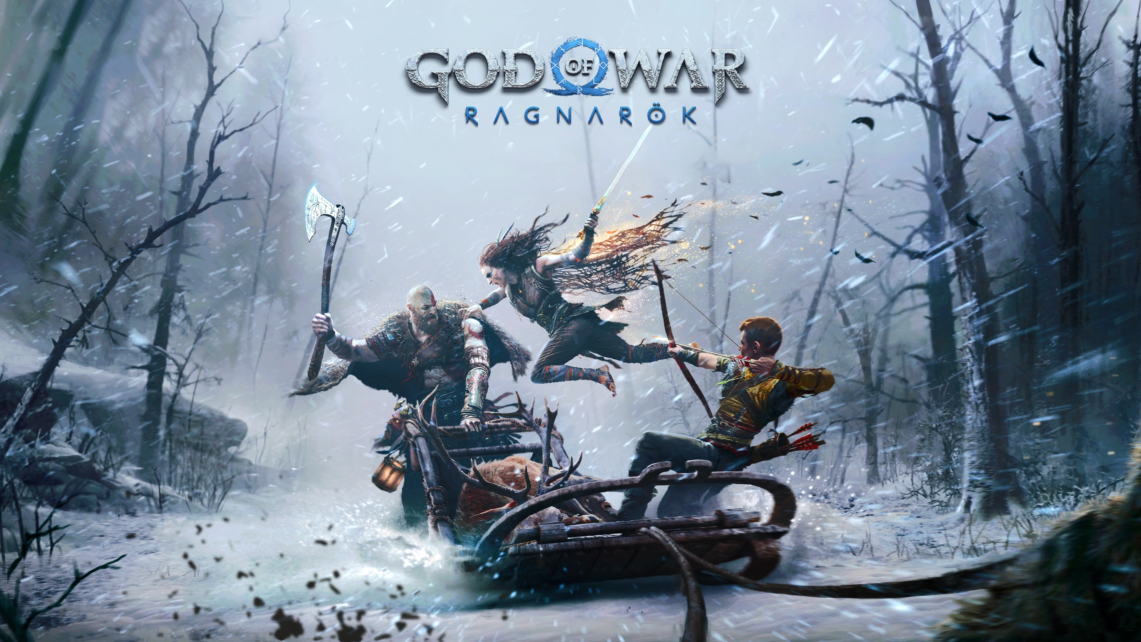 God of War Ragnarök 4k Gaming Poster Wallpaper, HD Games 4K Wallpapers,  Images, Photos and Background - Wallpapers Den