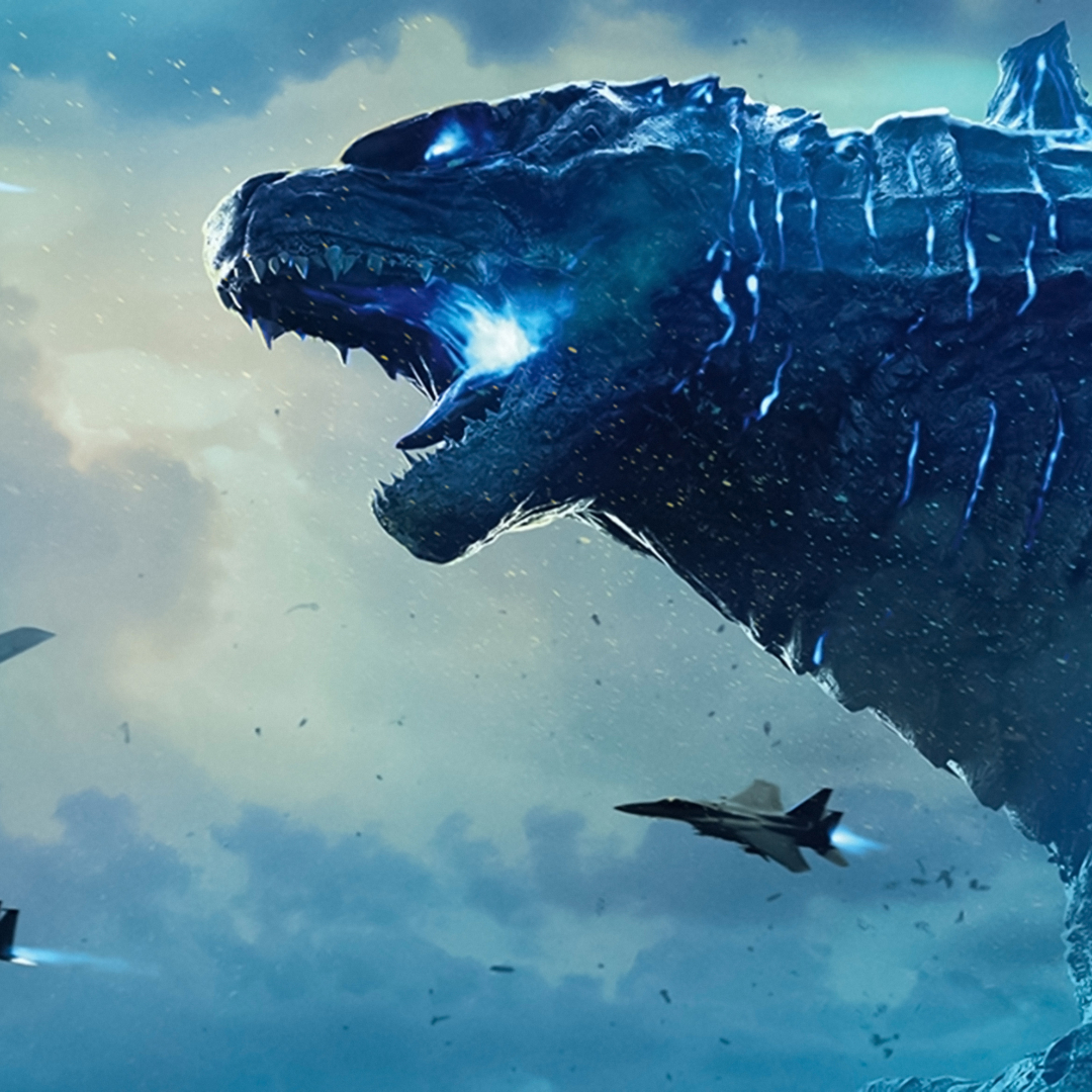 1080x1080 Resolution Godzilla 4K 8K Banner 1080x1080 Resolution