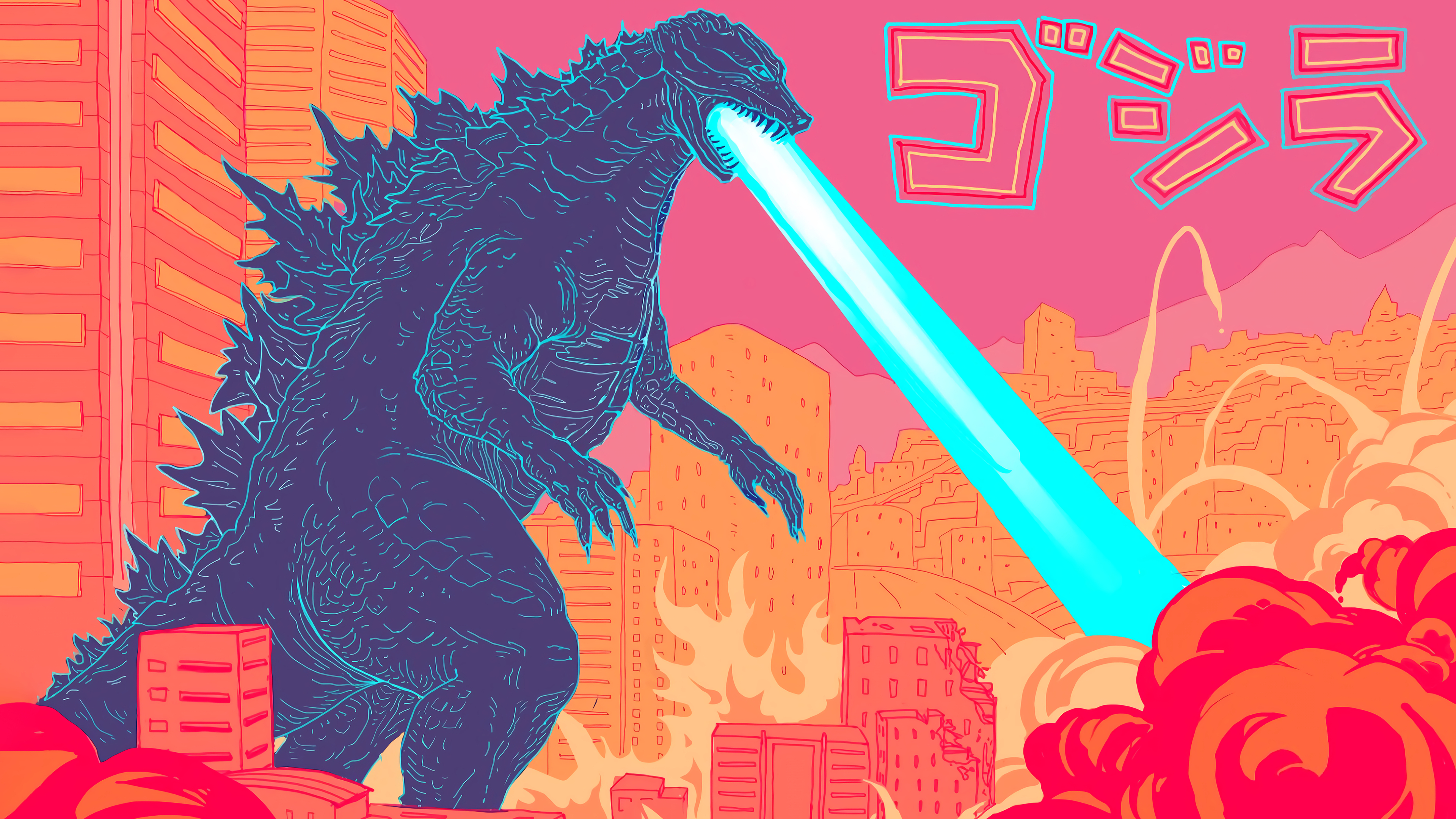 Godzilla vs King Kong 2021 Wallpaper 4k Ultra HD ID7224