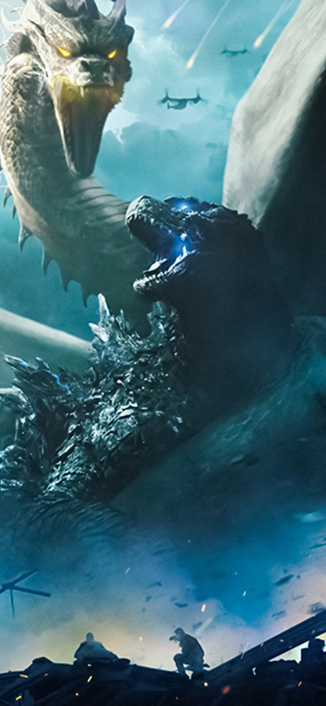 1125x2436 Godzilla King Of The Monsters 4k 8k Iphone XS,Iphone 10 ...