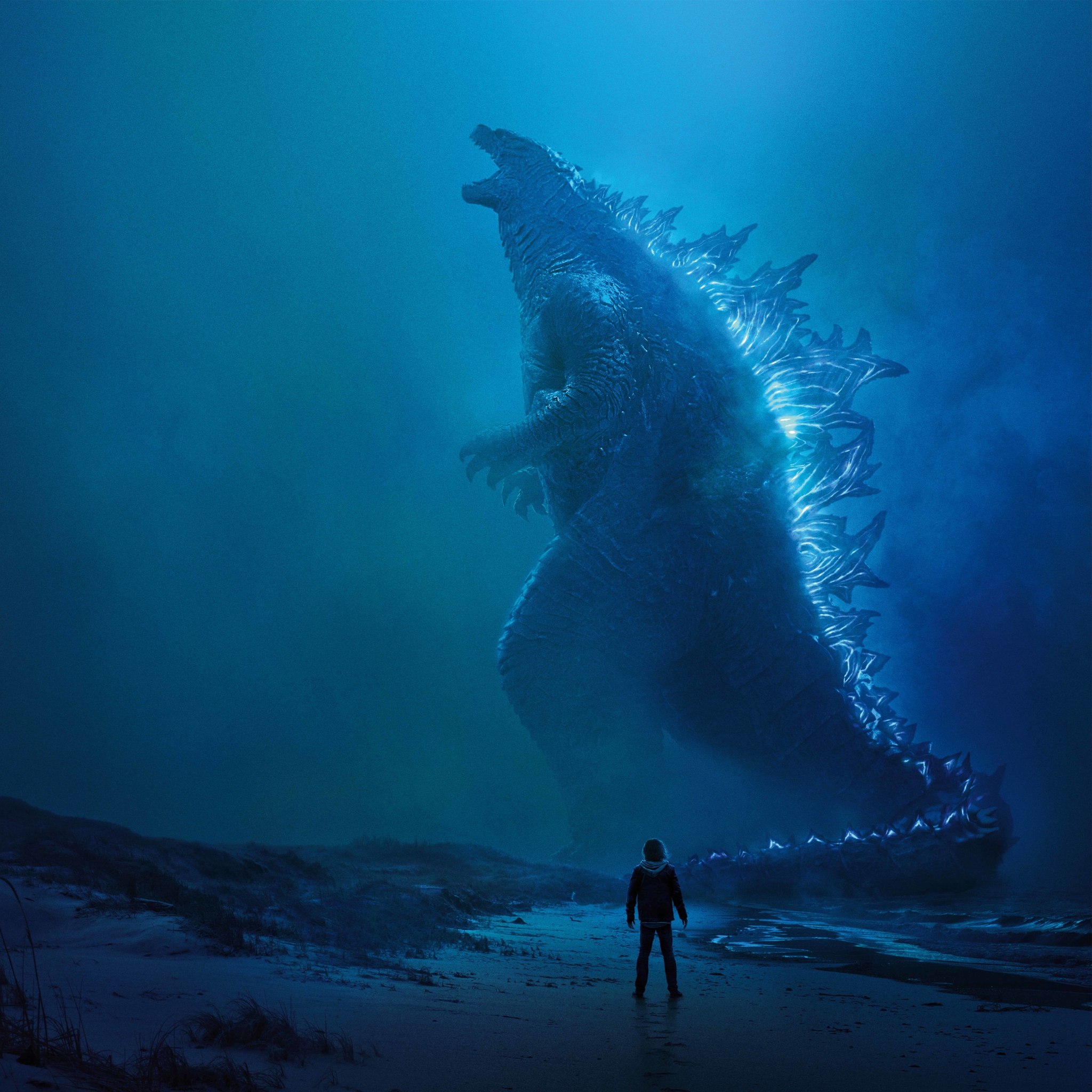 2048x2048 Godzilla King of the Monsters Poster 8K Ipad Air ...