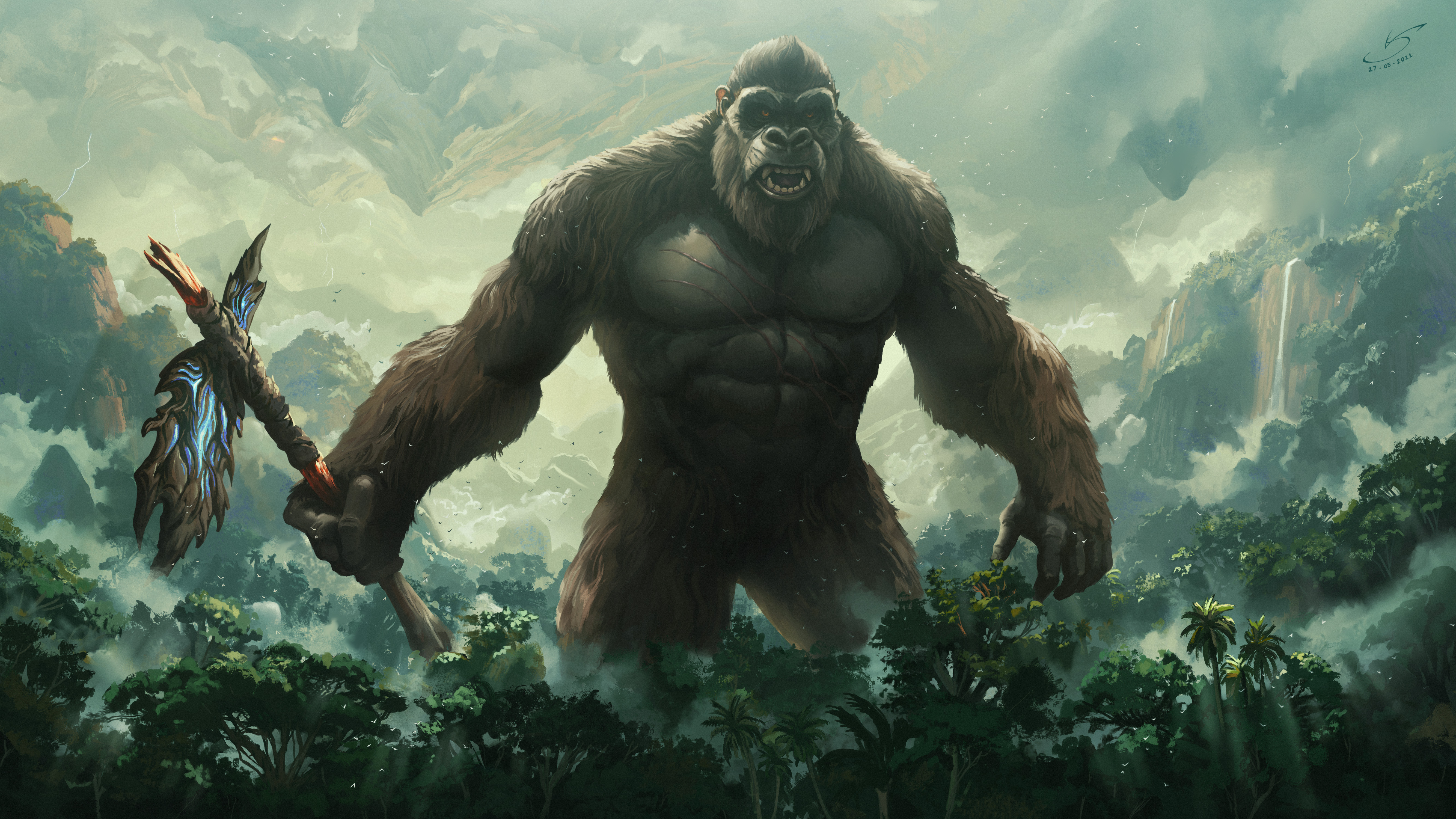 King Kong HD Wallpapers | 4K Backgrounds - Wallpapers Den